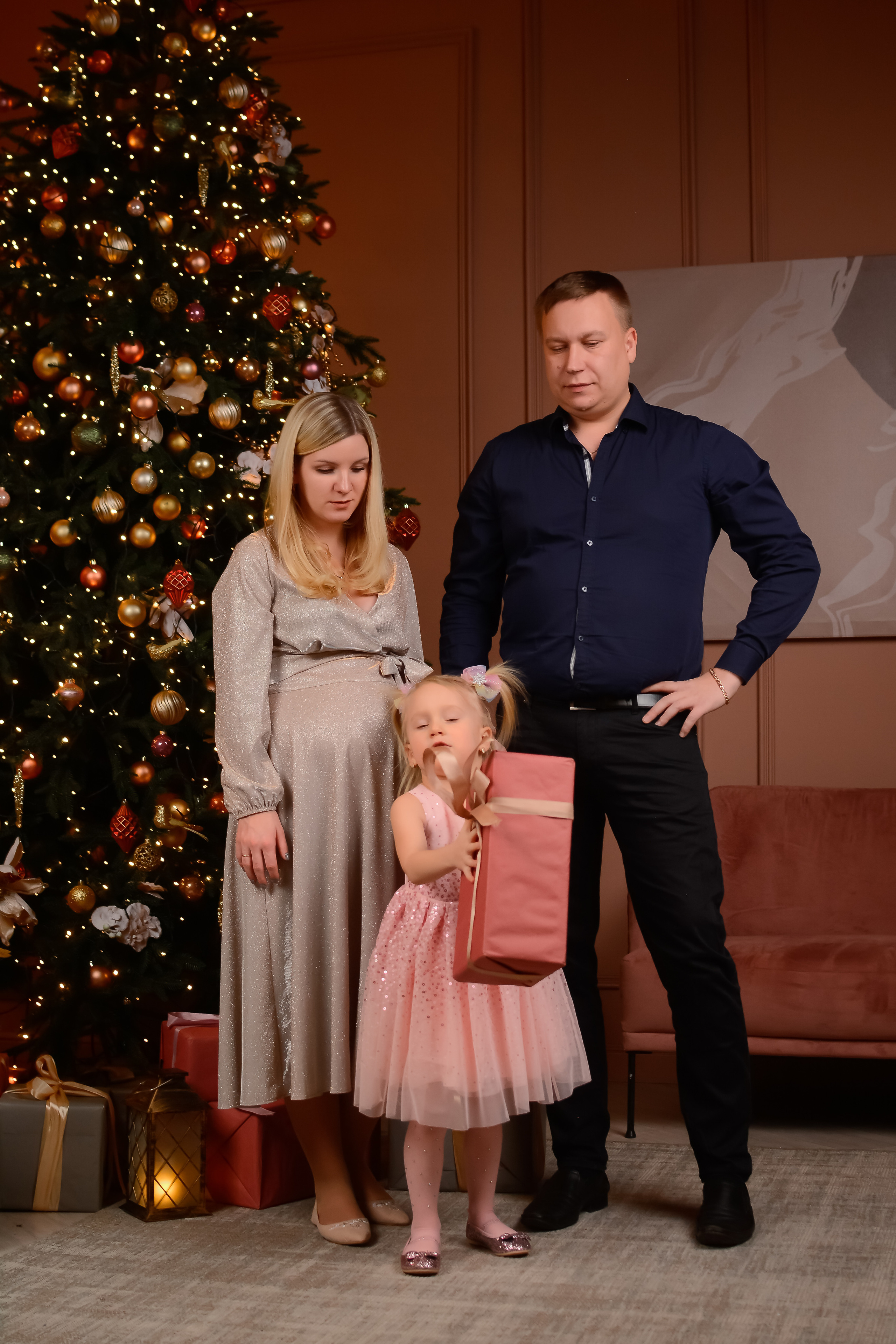 Новогодняя фотосессия 25.12.2021. Семейный фотограф