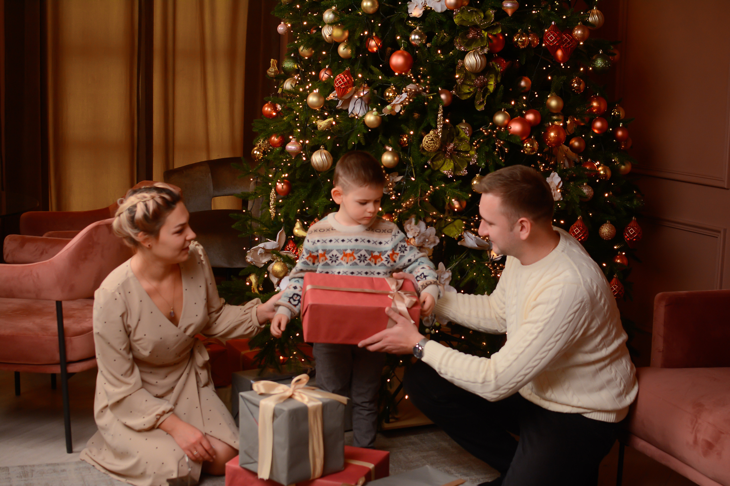 Новогодняя фотосессия 25.12.2021. Семейный фотограф