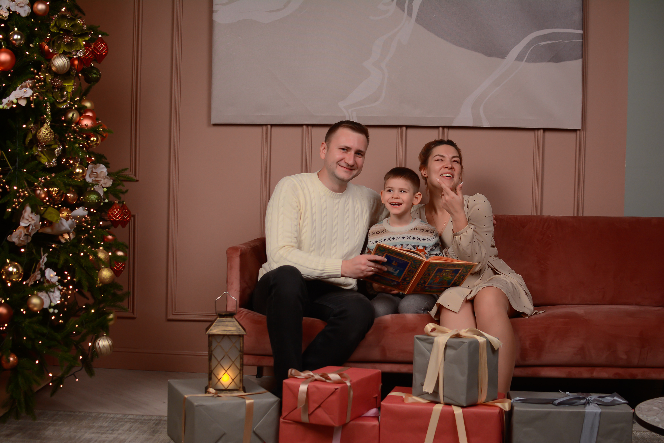 Новогодняя фотосессия 25.12.2021. Семейный фотограф