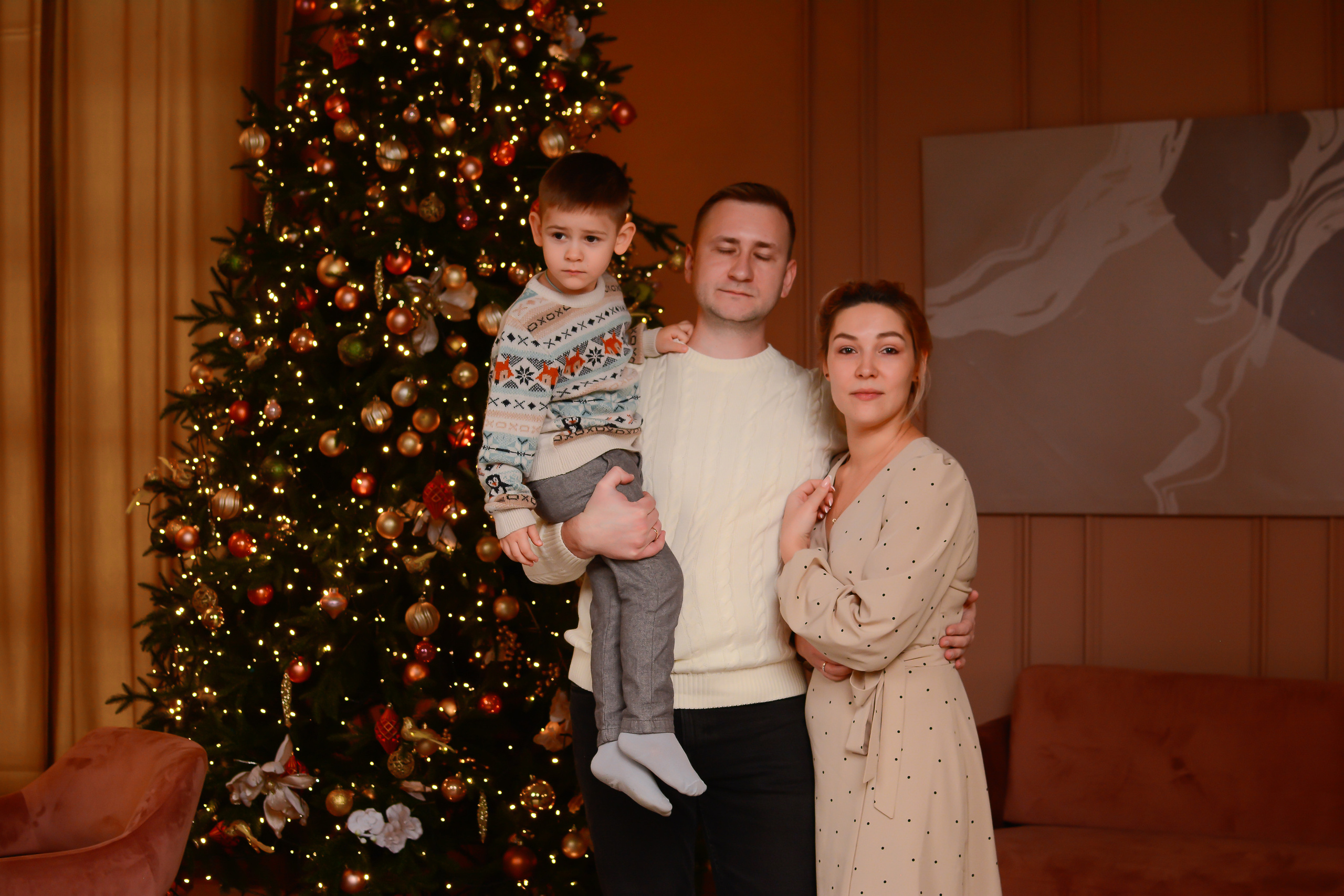 Новогодняя фотосессия 25.12.2021. Семейный фотограф