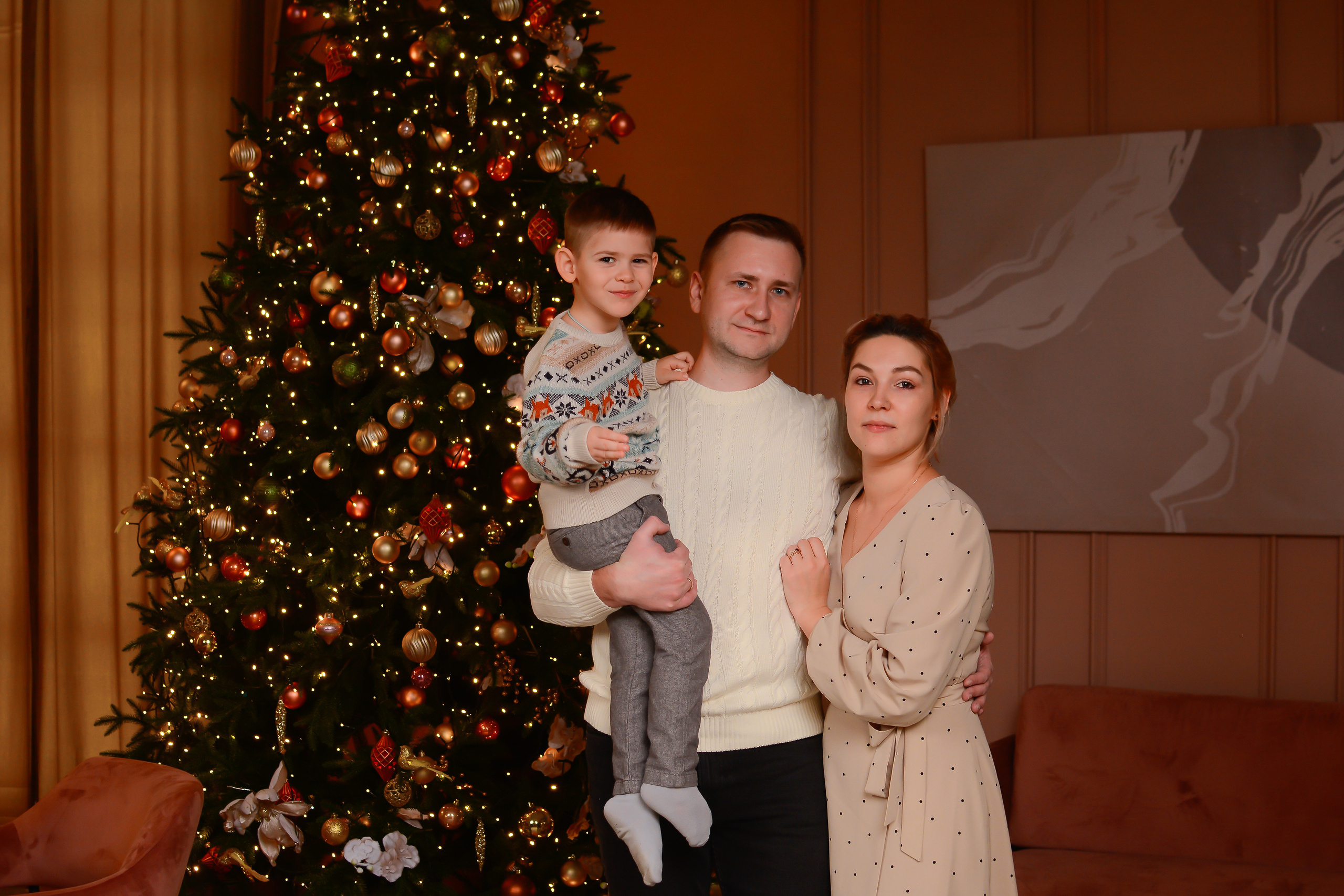 Новогодняя фотосессия 25.12.2021. Семейный фотограф