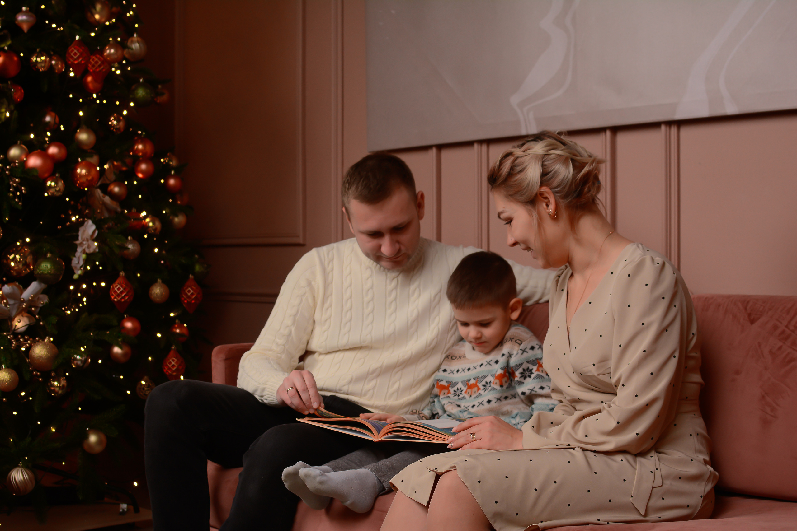 Новогодняя фотосессия 25.12.2021. Семейный фотограф