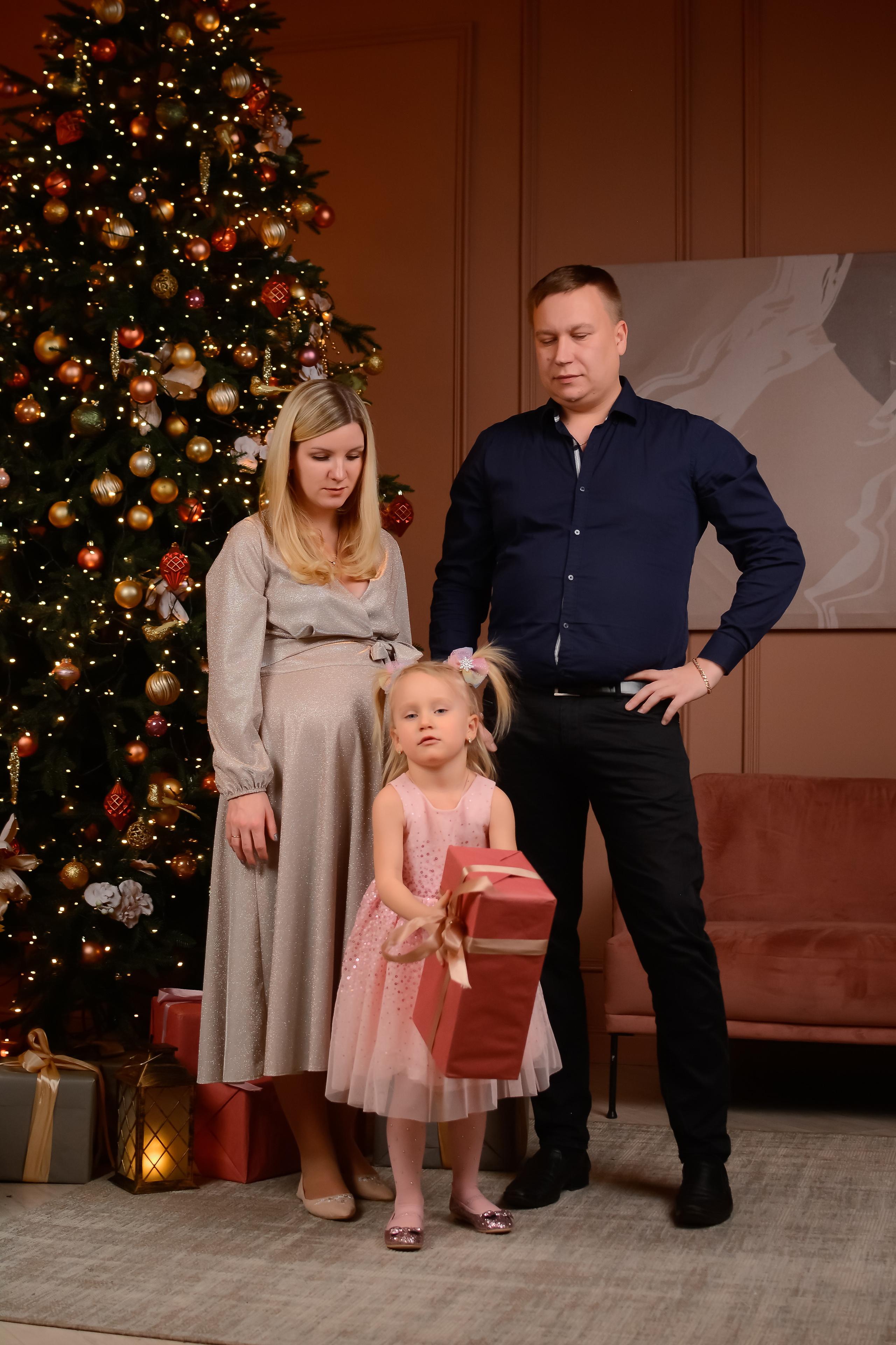 Новогодняя фотосессия 25.12.2021. Семейный фотограф