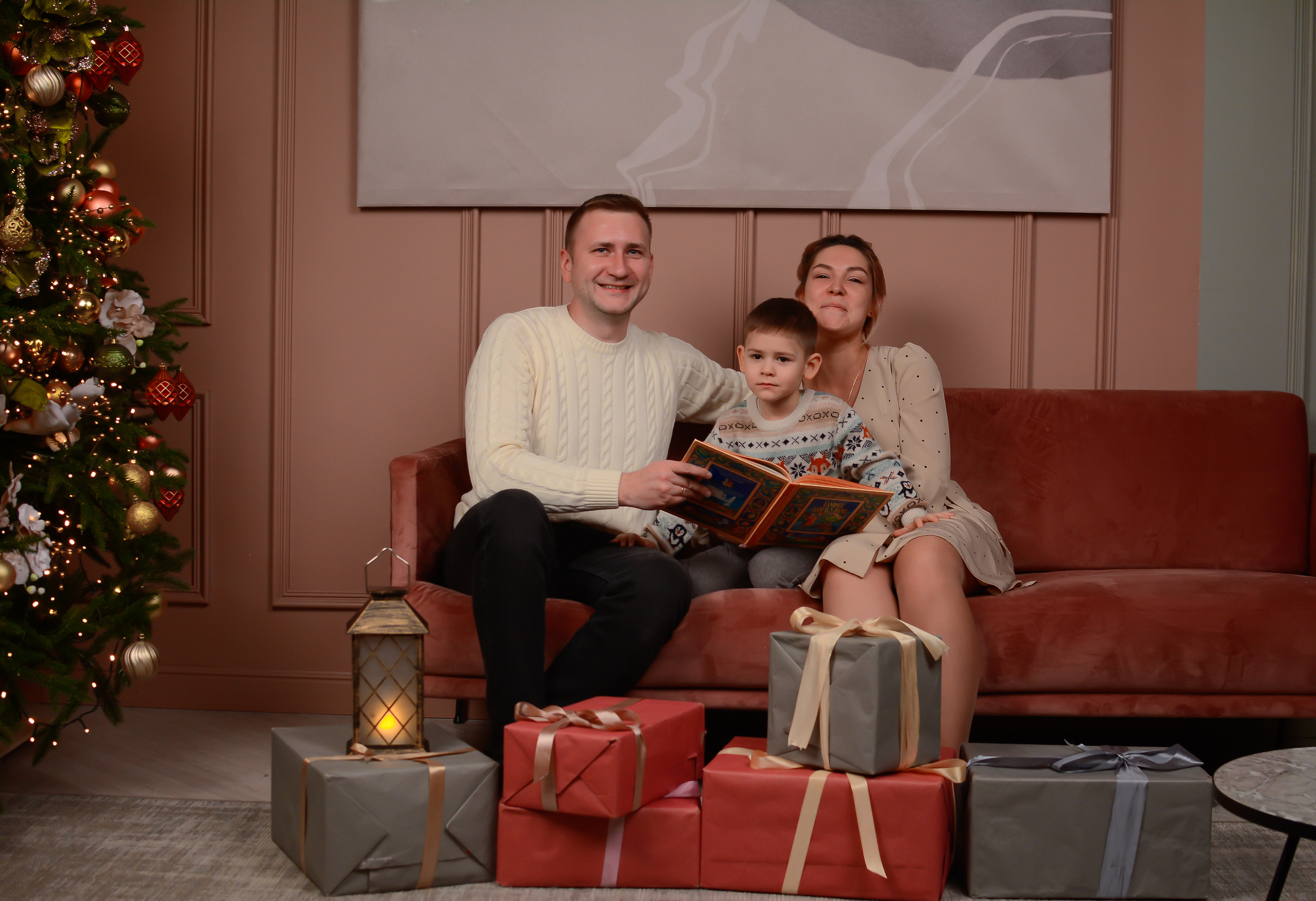 Новогодняя фотосессия 25.12.2021. Семейный фотограф