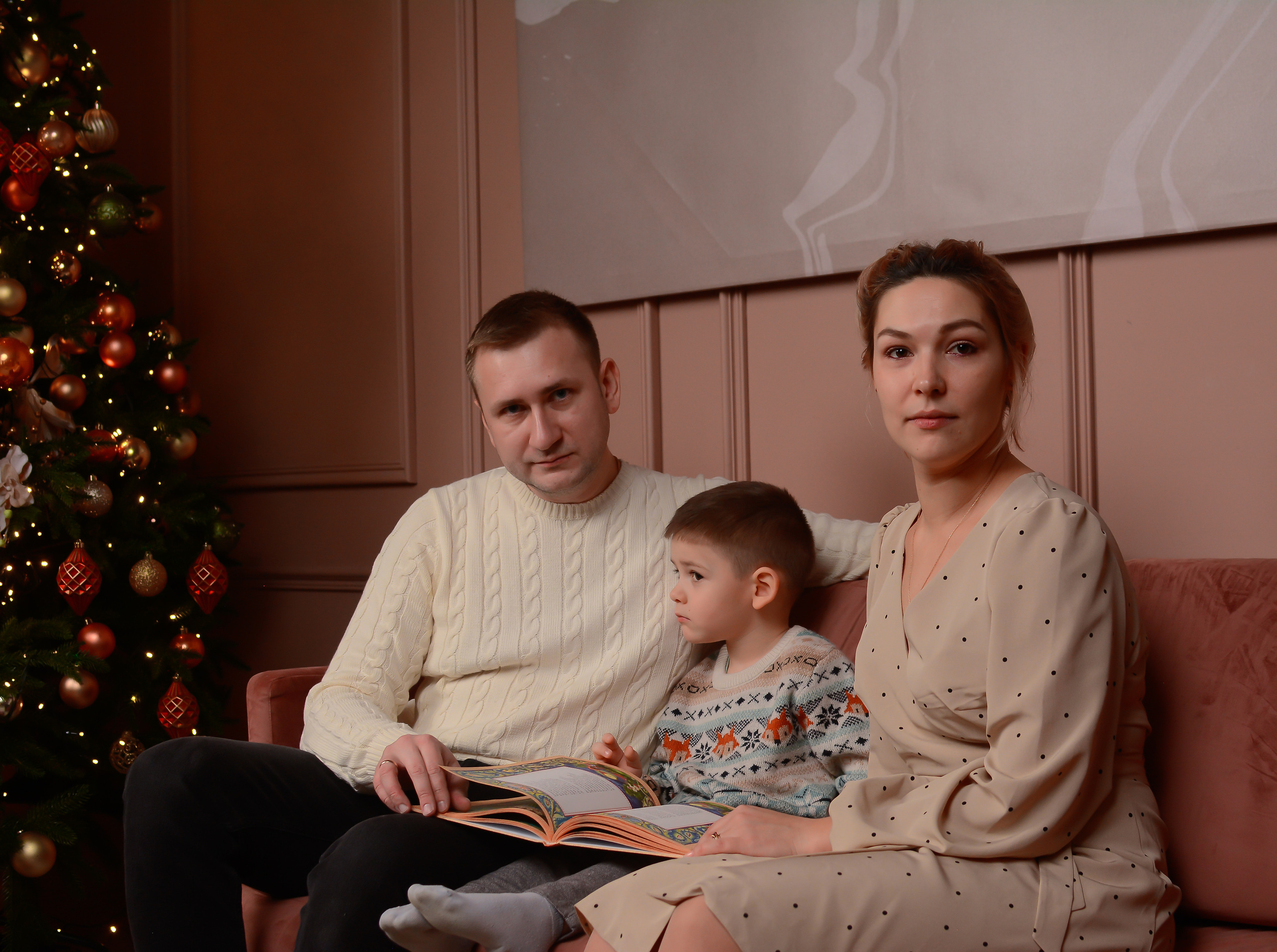 Новогодняя фотосессия 25.12.2021. Семейный фотограф