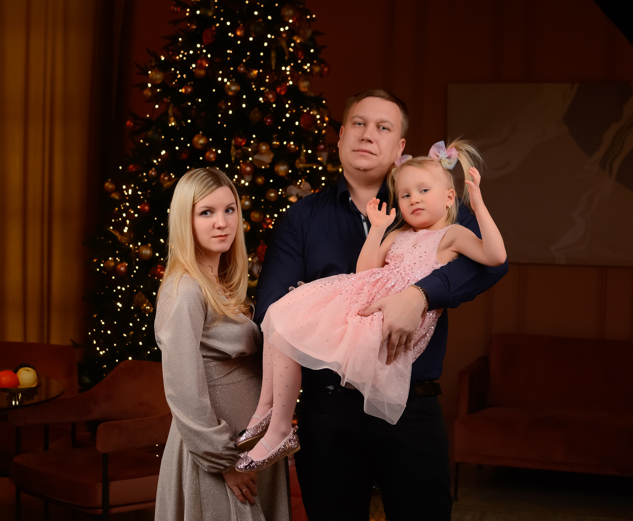 Новогодняя фотосессия 25.12.2021. Семейный фотограф