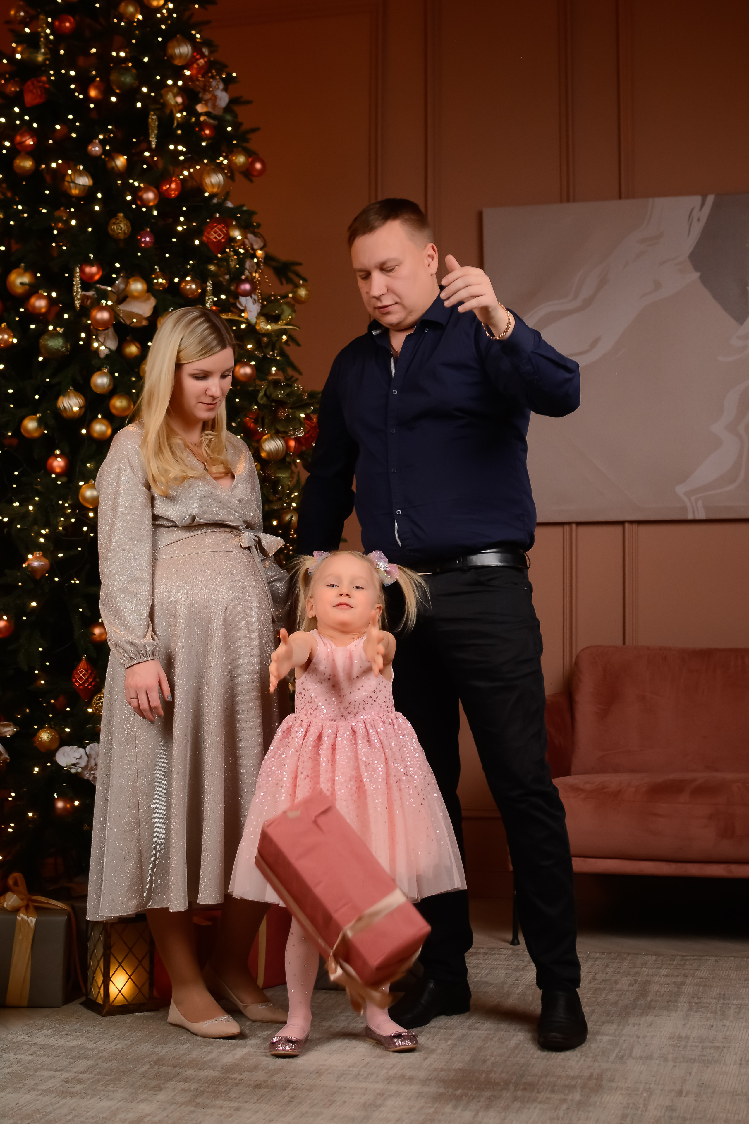 Новогодняя фотосессия 25.12.2021. Семейный фотограф