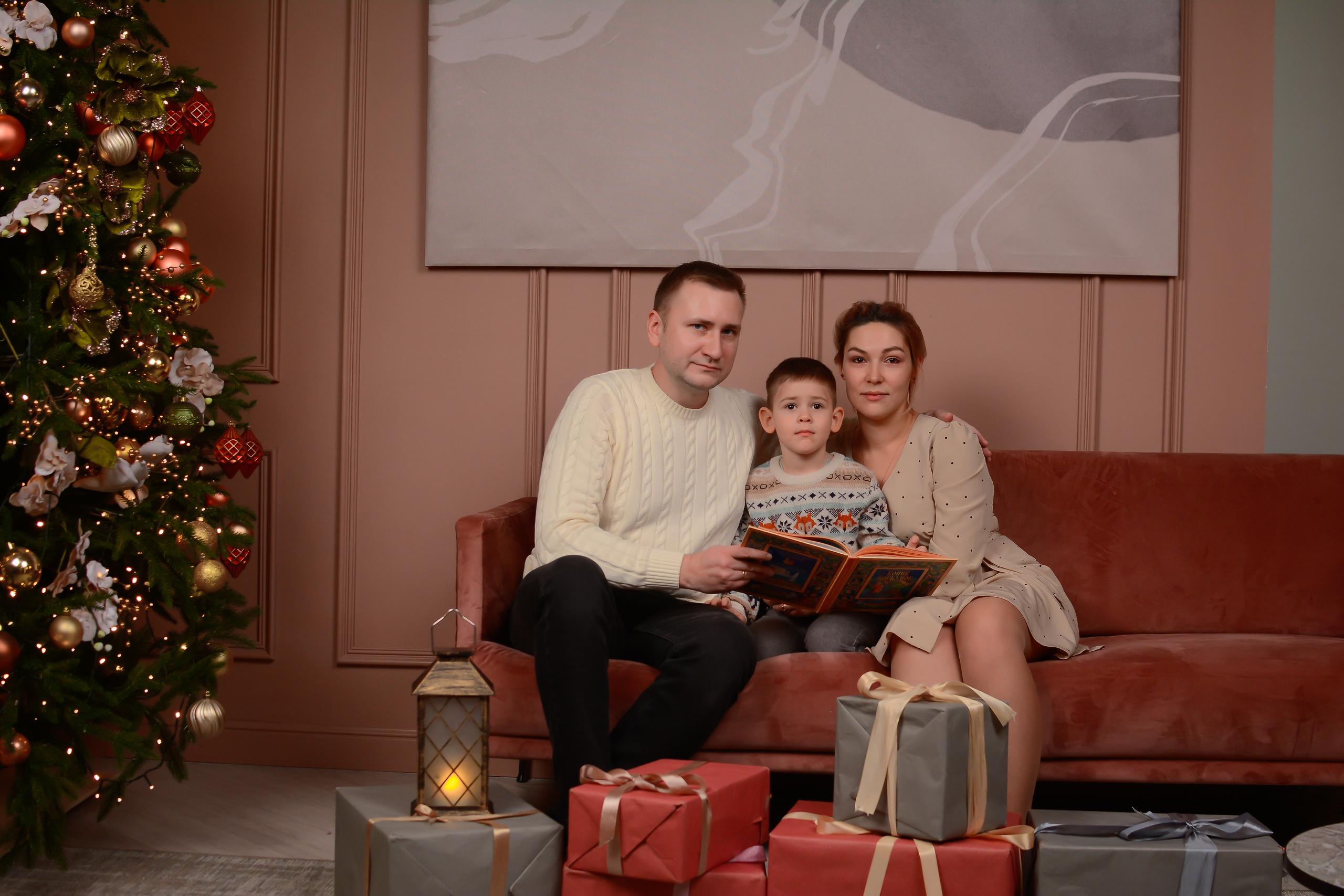 Новогодняя фотосессия 25.12.2021. Семейный фотограф