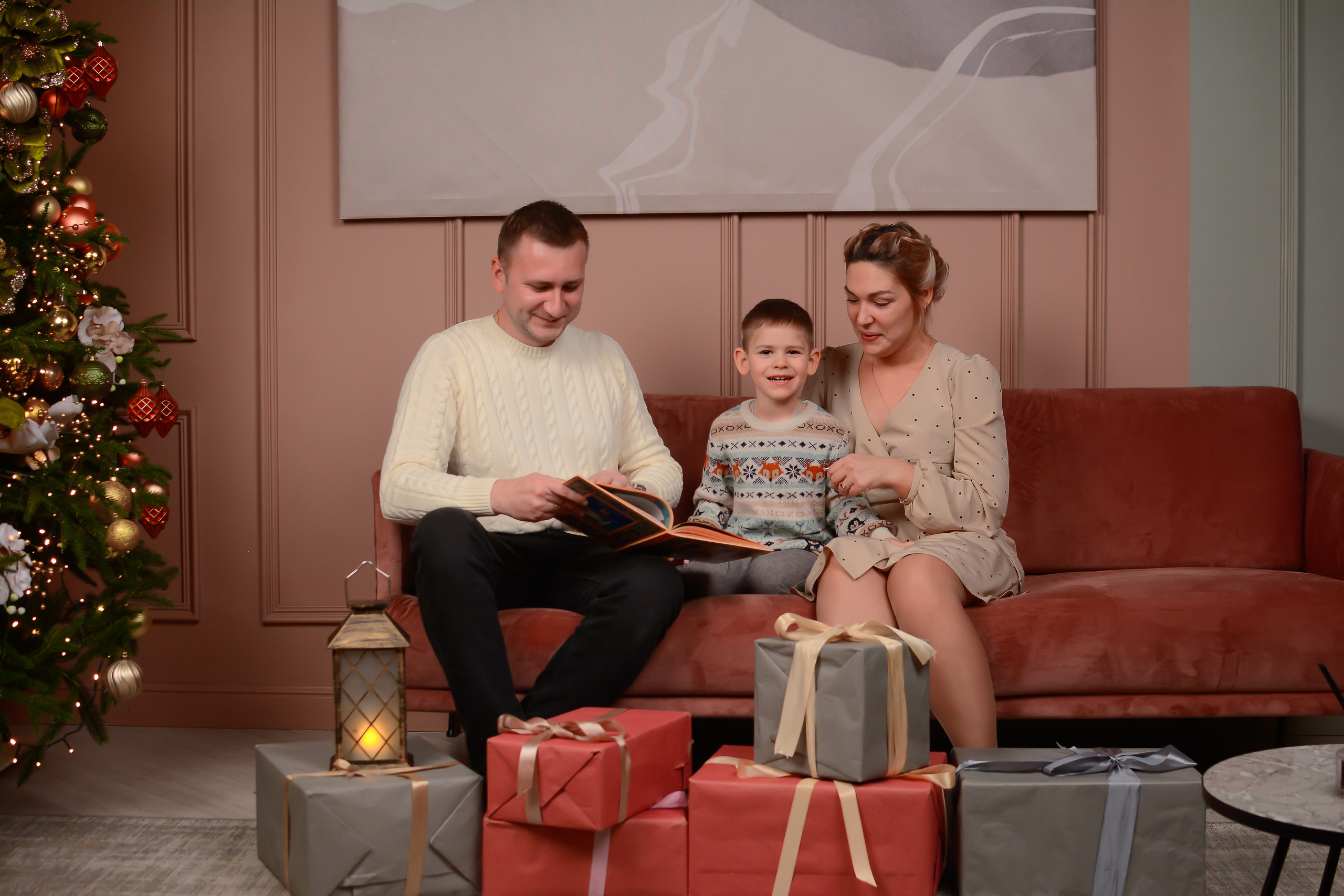 Новогодняя фотосессия 25.12.2021. Семейный фотограф