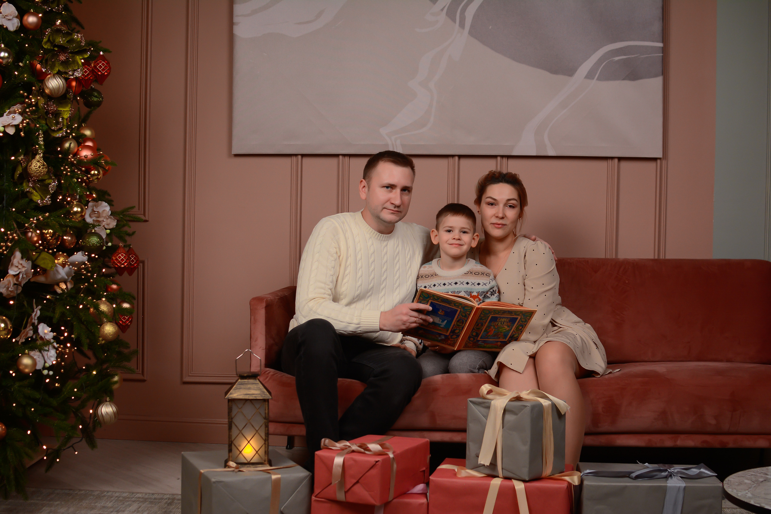 Новогодняя фотосессия 25.12.2021. Семейный фотограф