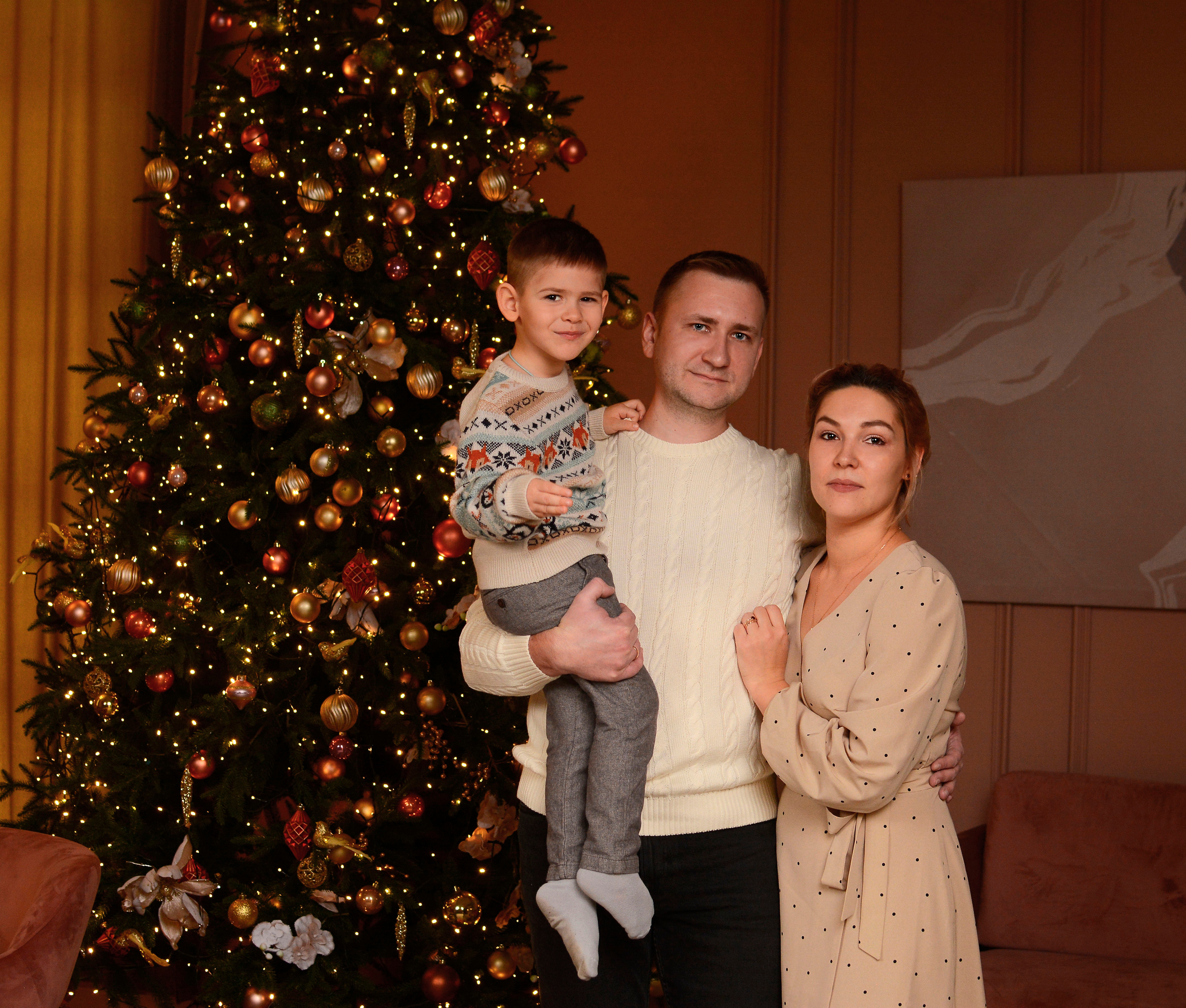 Новогодняя фотосессия 25.12.2021. Семейный фотограф