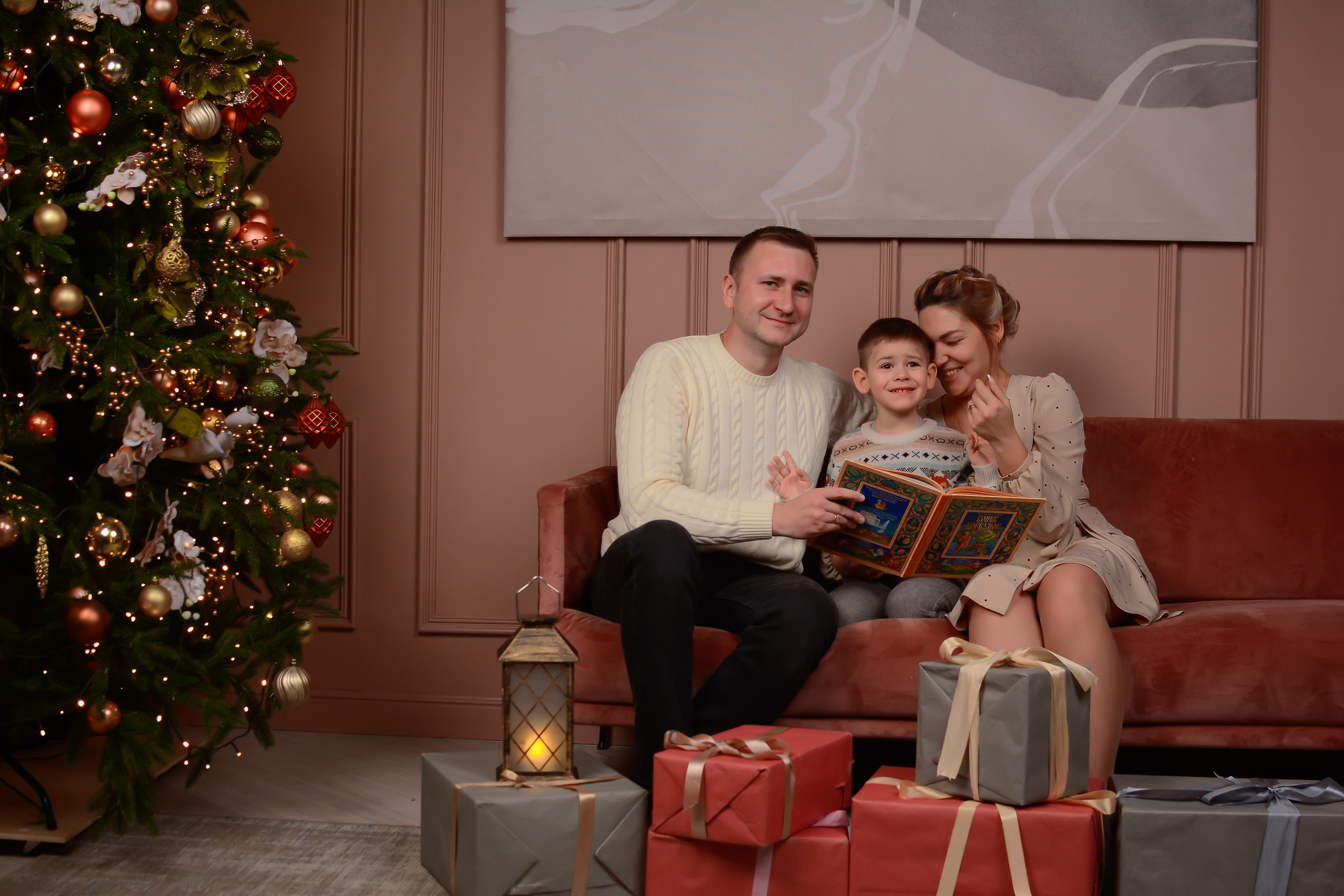 Новогодняя фотосессия 25.12.2021. Семейный фотограф