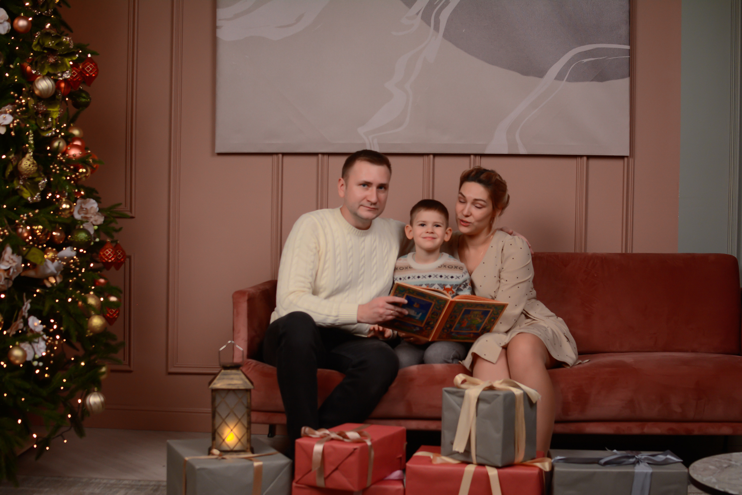 Новогодняя фотосессия 25.12.2021. Семейный фотограф