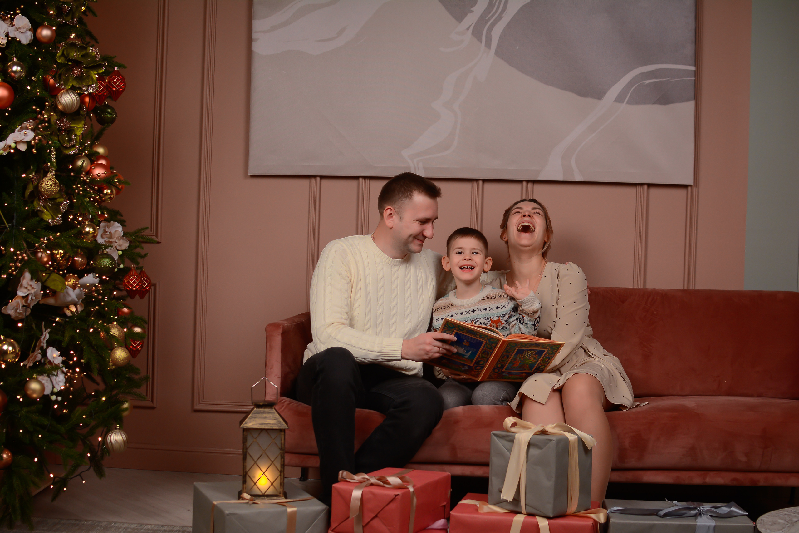 Новогодняя фотосессия 25.12.2021. Семейный фотограф
