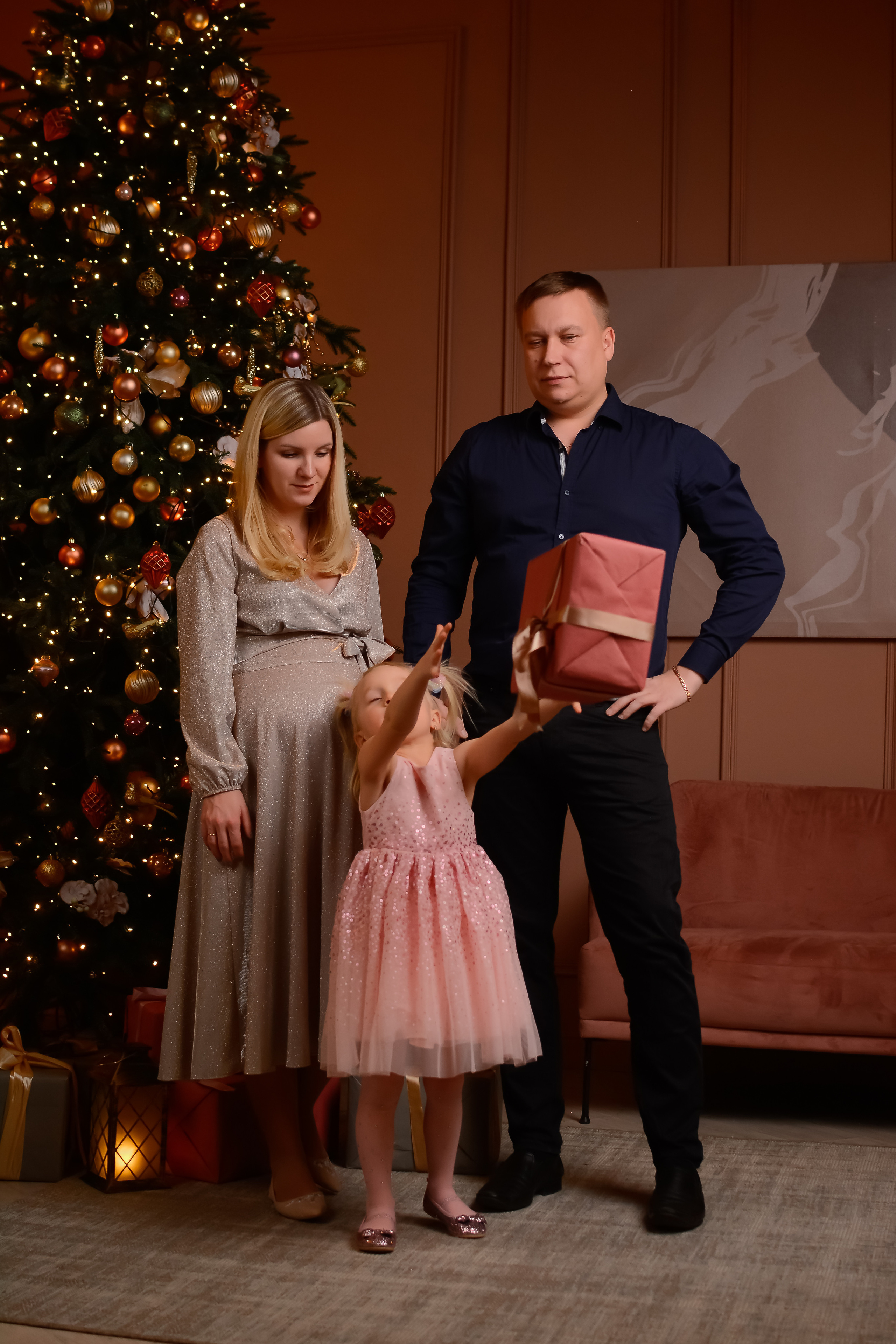 Новогодняя фотосессия 25.12.2021. Семейный фотограф