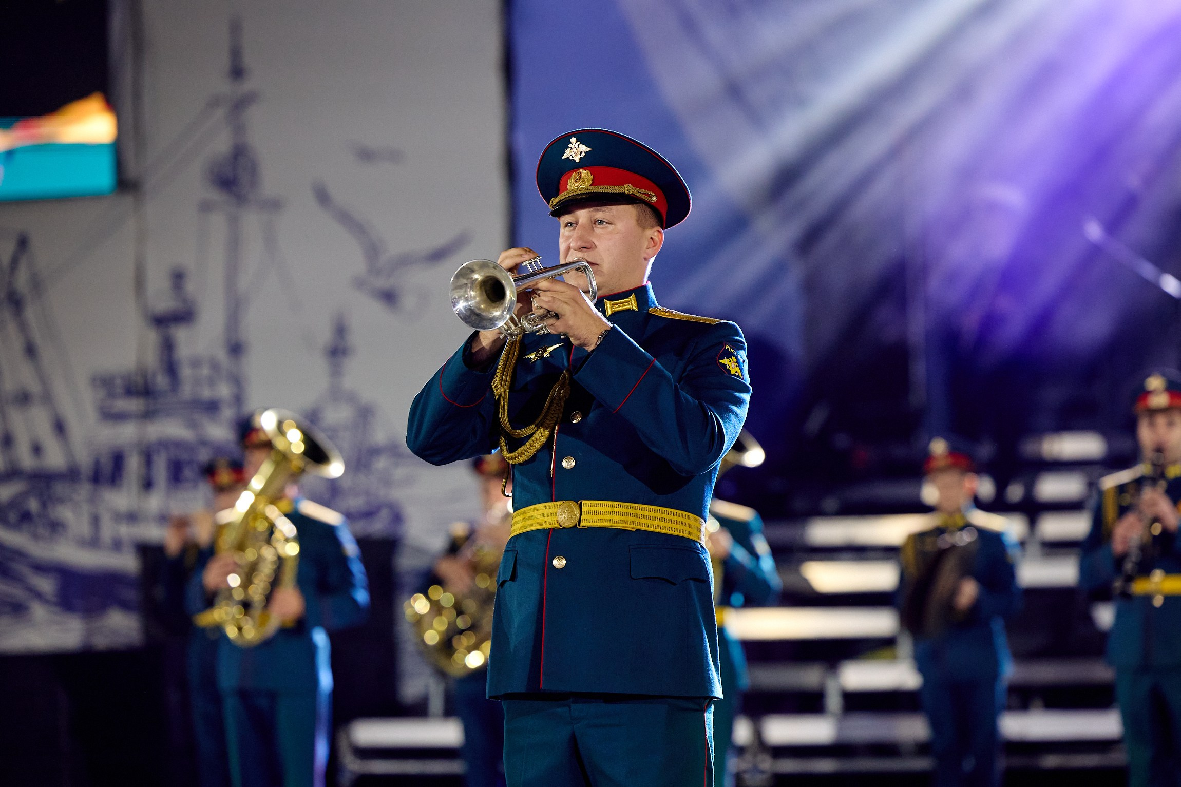«Тихоокеанские марши» Плац-концерт