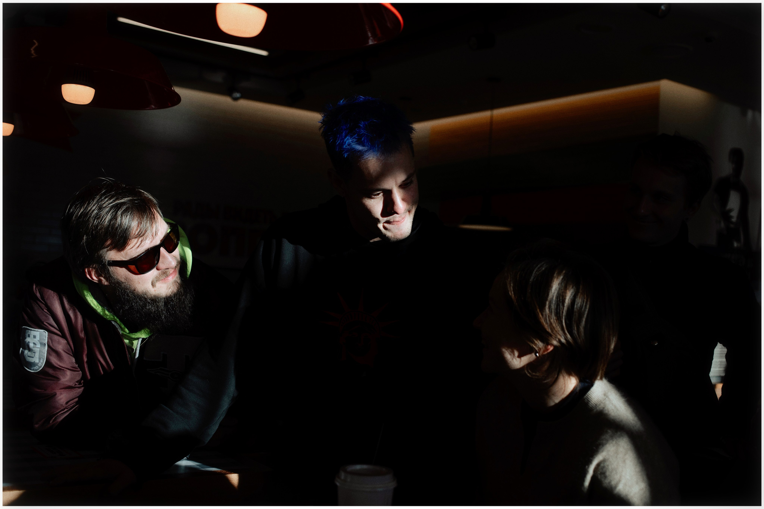 Behind the scenes. Portrait and backstage photographer Nina Crane