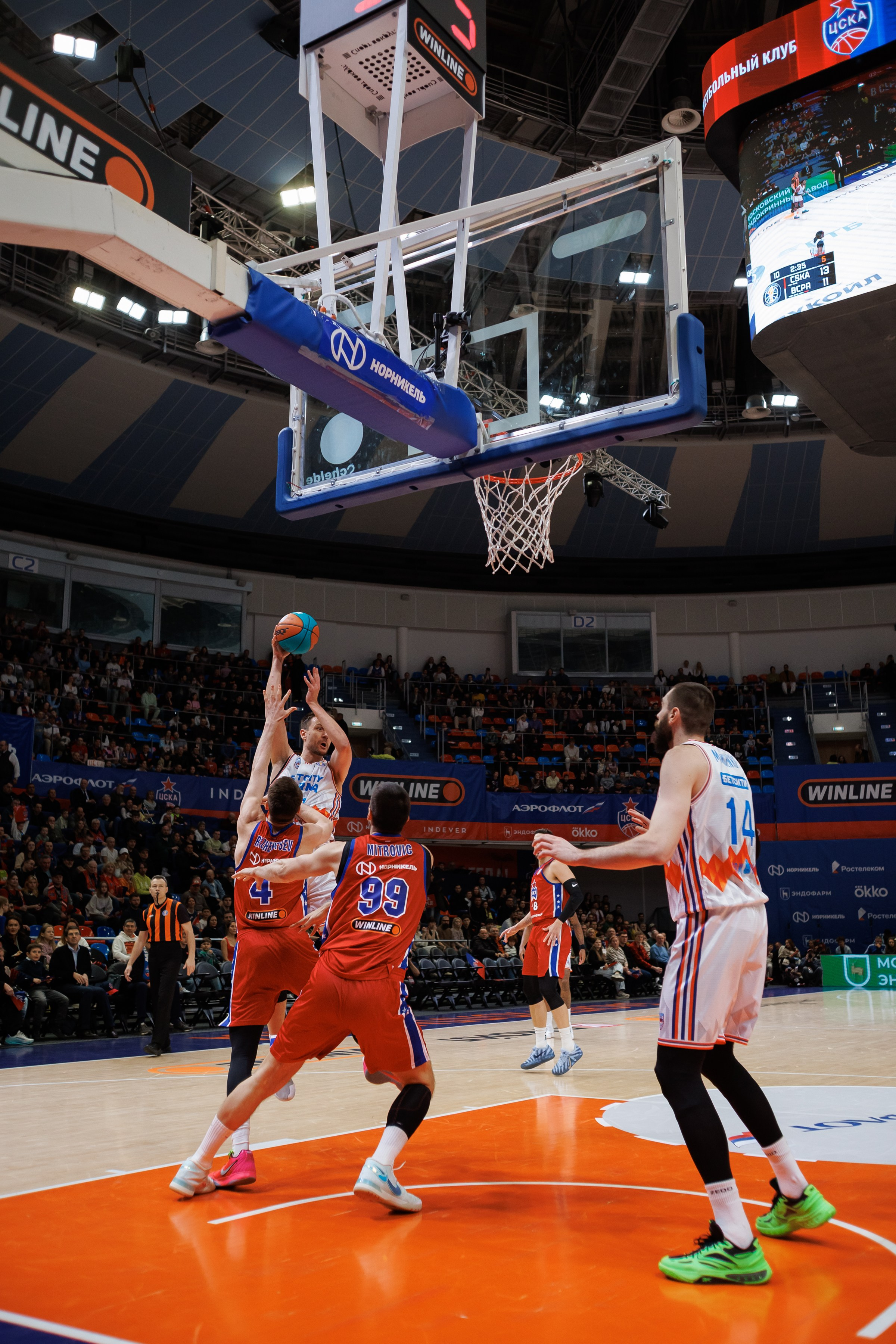 Баскетбол. ЦСКА — ПАРМА