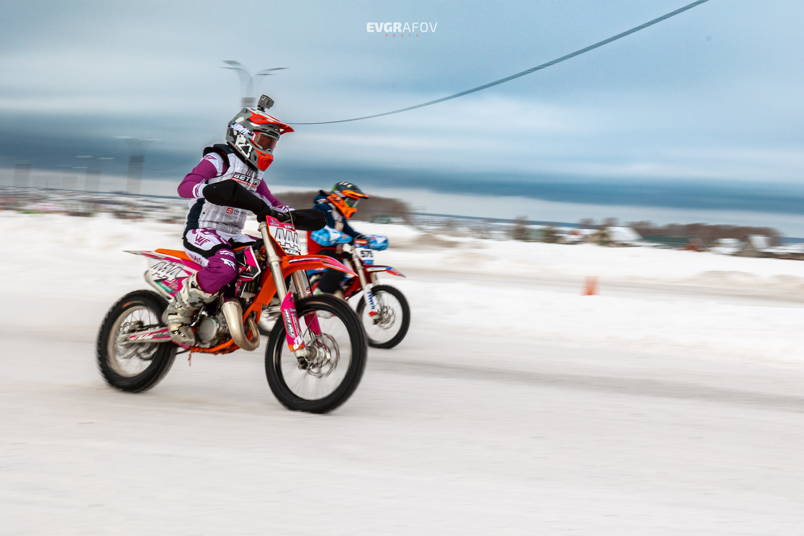 Открытый кубок Республики Татарстан по мотокроссу 3 этап. 4 февраля 2024 г. Фотограф Евграфов Александр