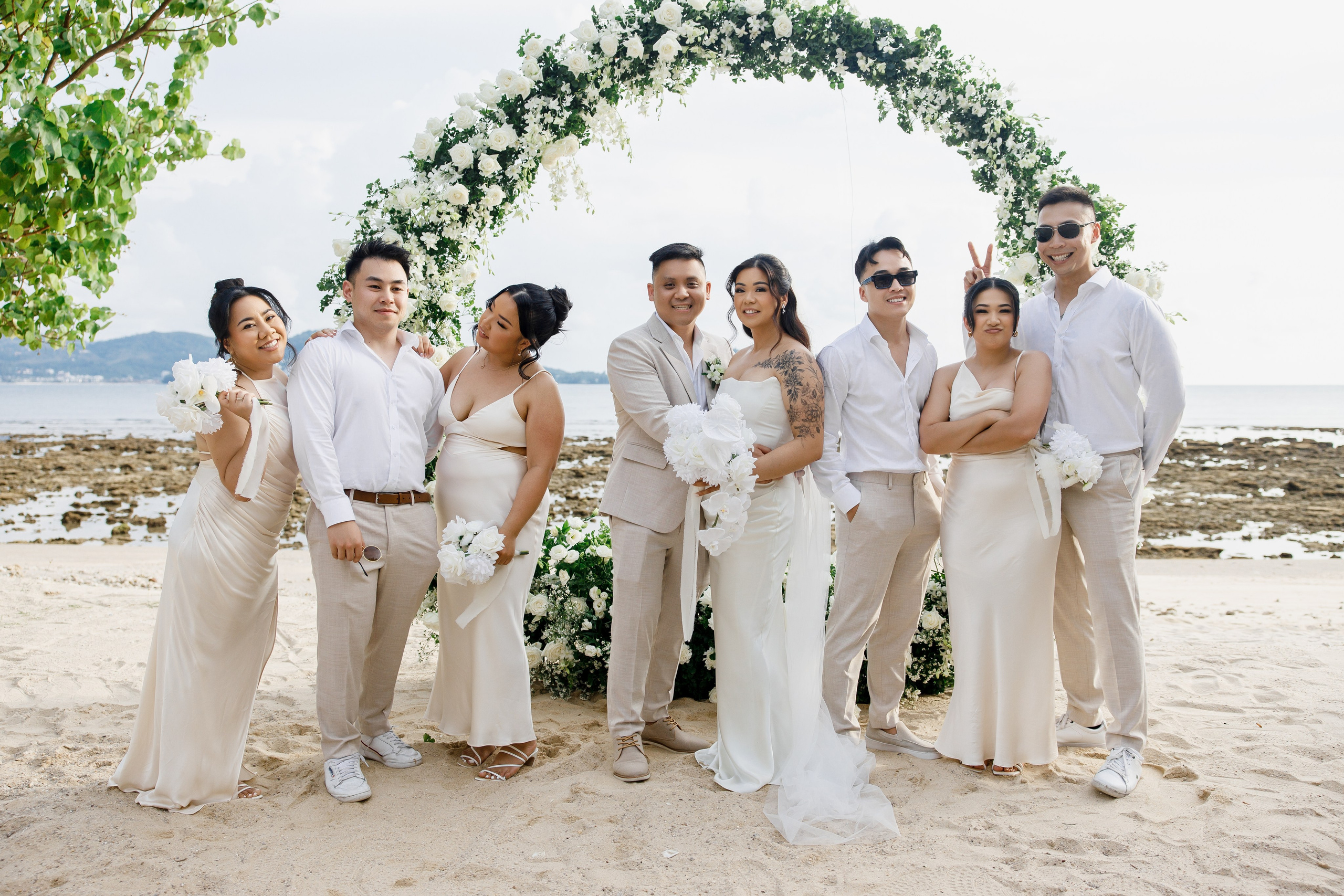 Wedding in Phuket at the Thavorn Hotel. Photographer in Phuket. Photographer Thailand