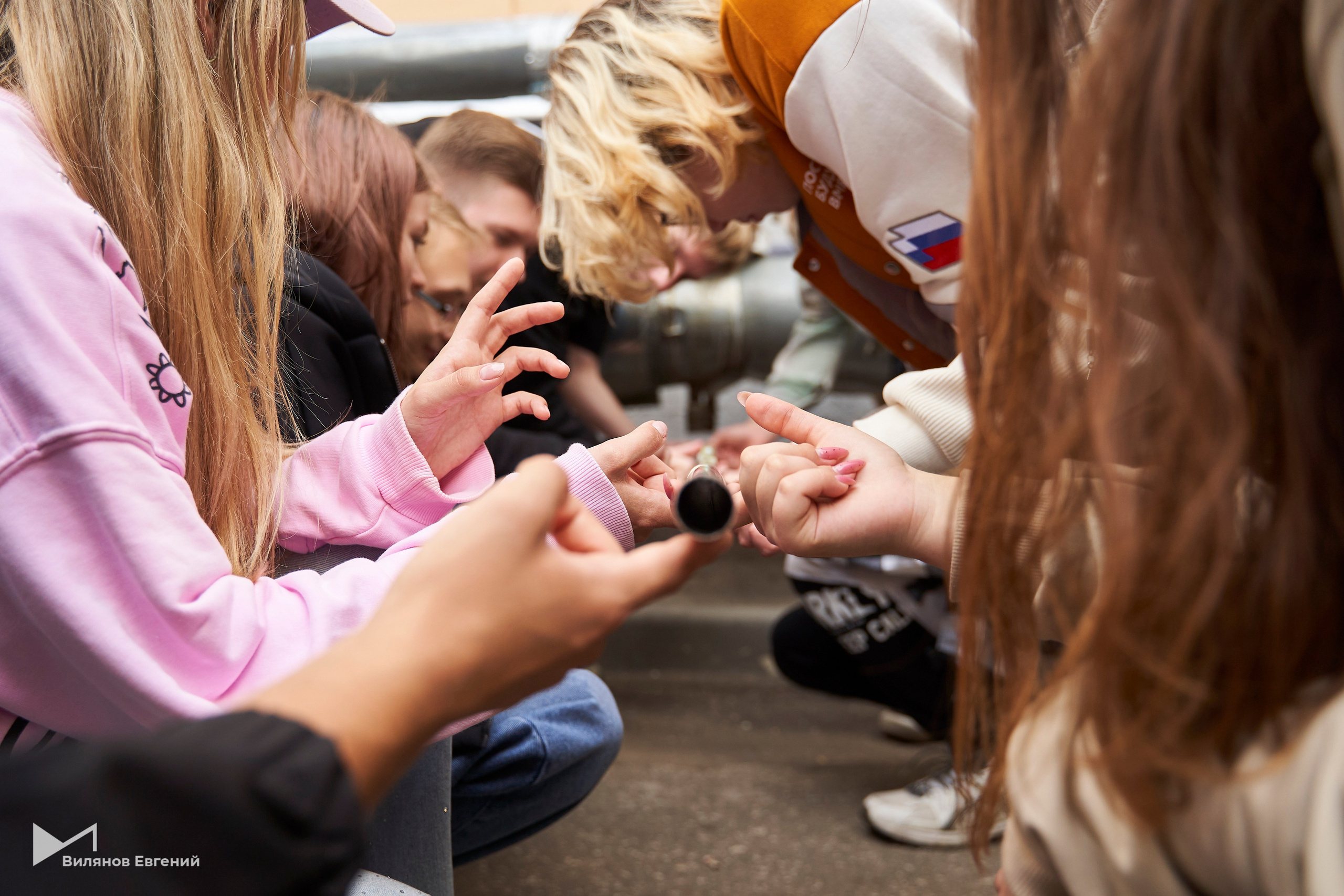 Мероприятие «Веревка» для первокурсников ННГАСУ. Репортажный фотограф Вилянов Евгений. Нижний Новгород