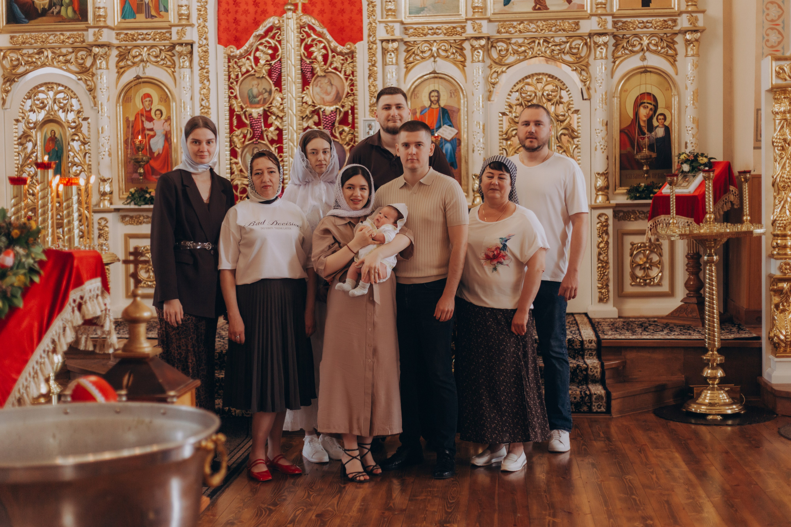 Крещение. Семейный фотограф в г. Белгороде Ангелина Прокопенко