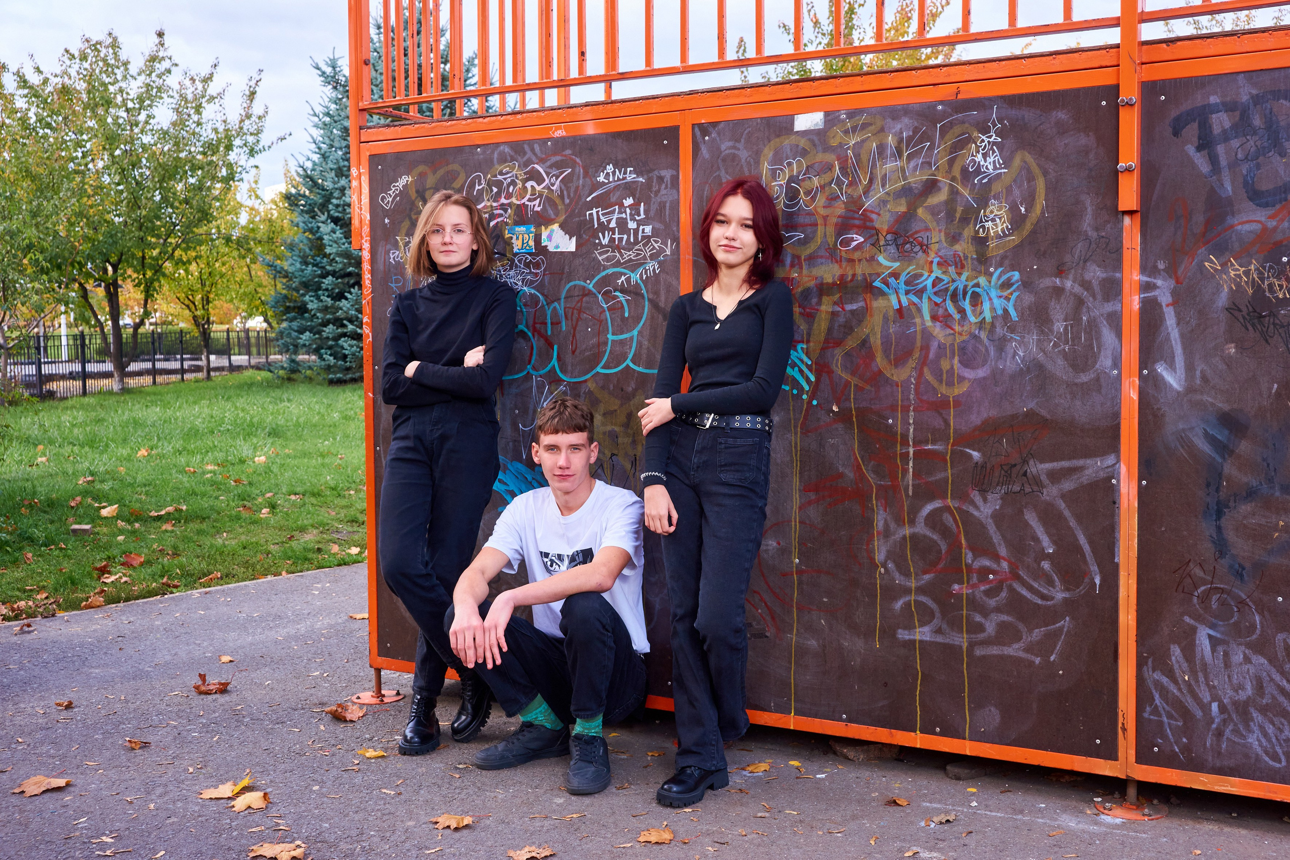 9 класс. Осень в парке. 2022. Childrenfoto.ru