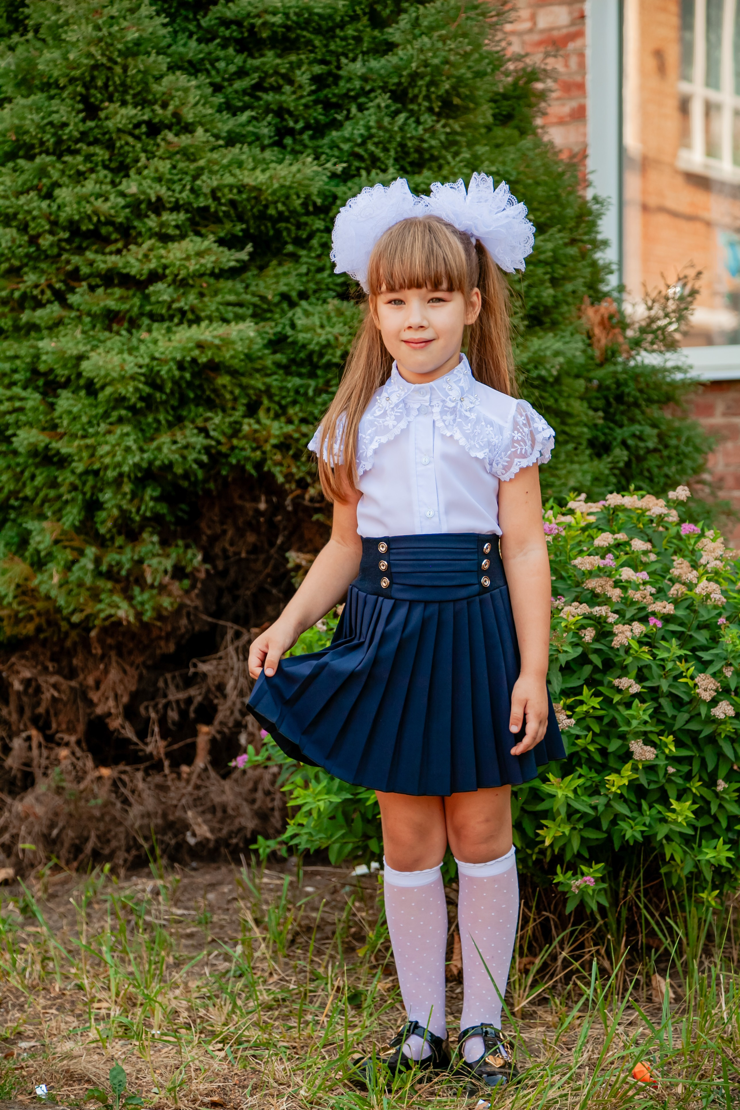 1 сентября линейка. Свадебный и семейный фотограф в Армавире