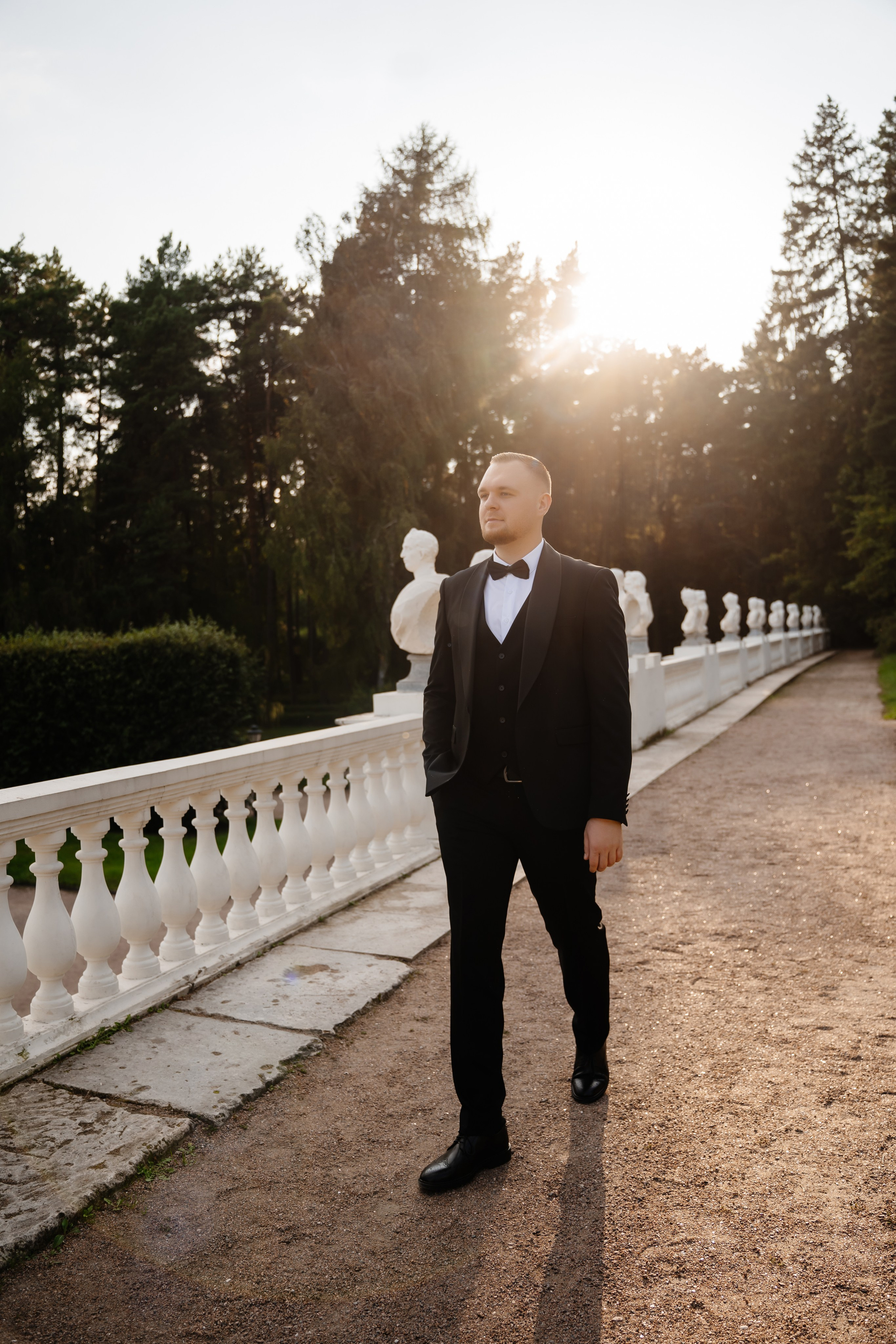 Свадебная фотосессия в парке Архангельское. Свадебный и семейный фотограф в Москве Светлана Зоткина