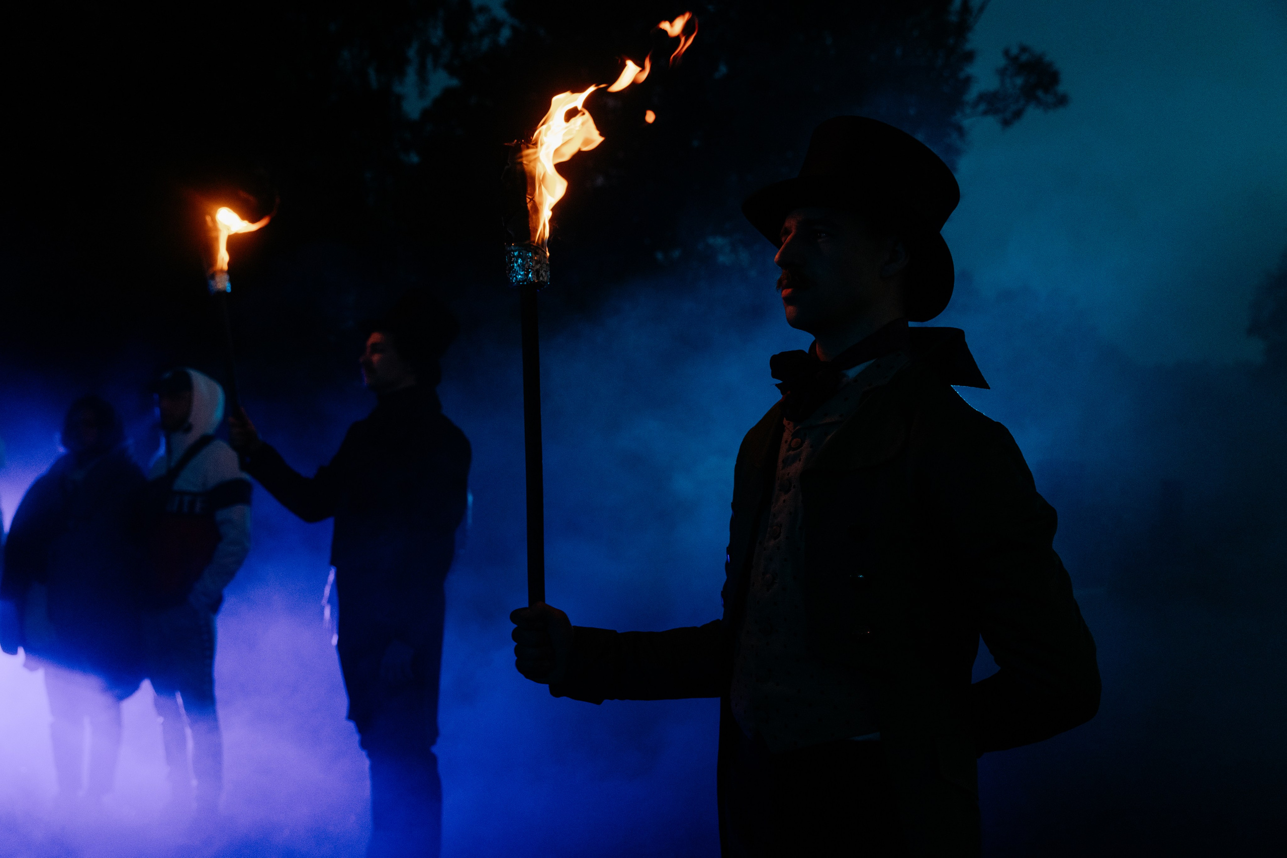 Иммерсивное шоу «Пушкин.Суйда» 2024. Свадебный и репортажный фотограф в Санкт-Петербурге