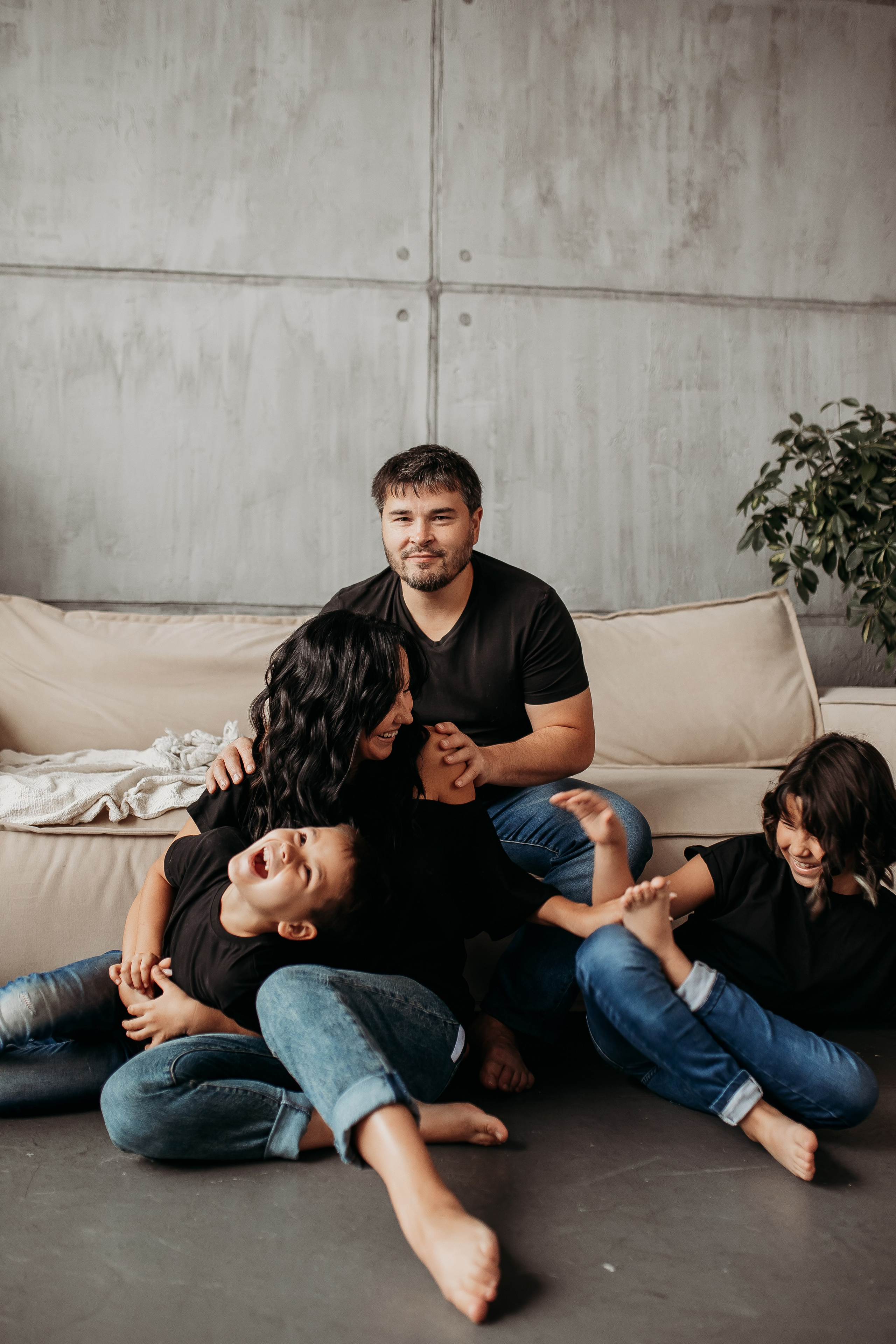 Семейная. Фотограф Тимербаева Алина г. Сургут