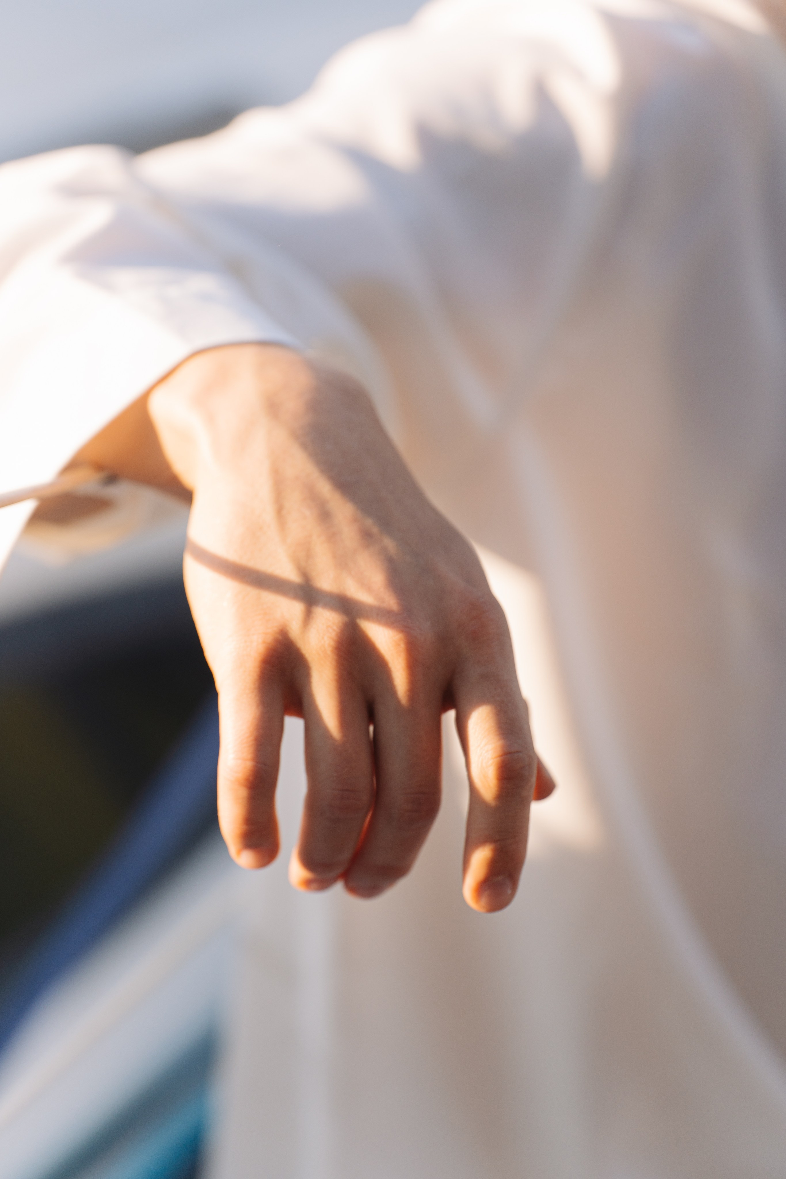 Свадебная фотосессия на яхте на закате (Пироговское водохранилище)