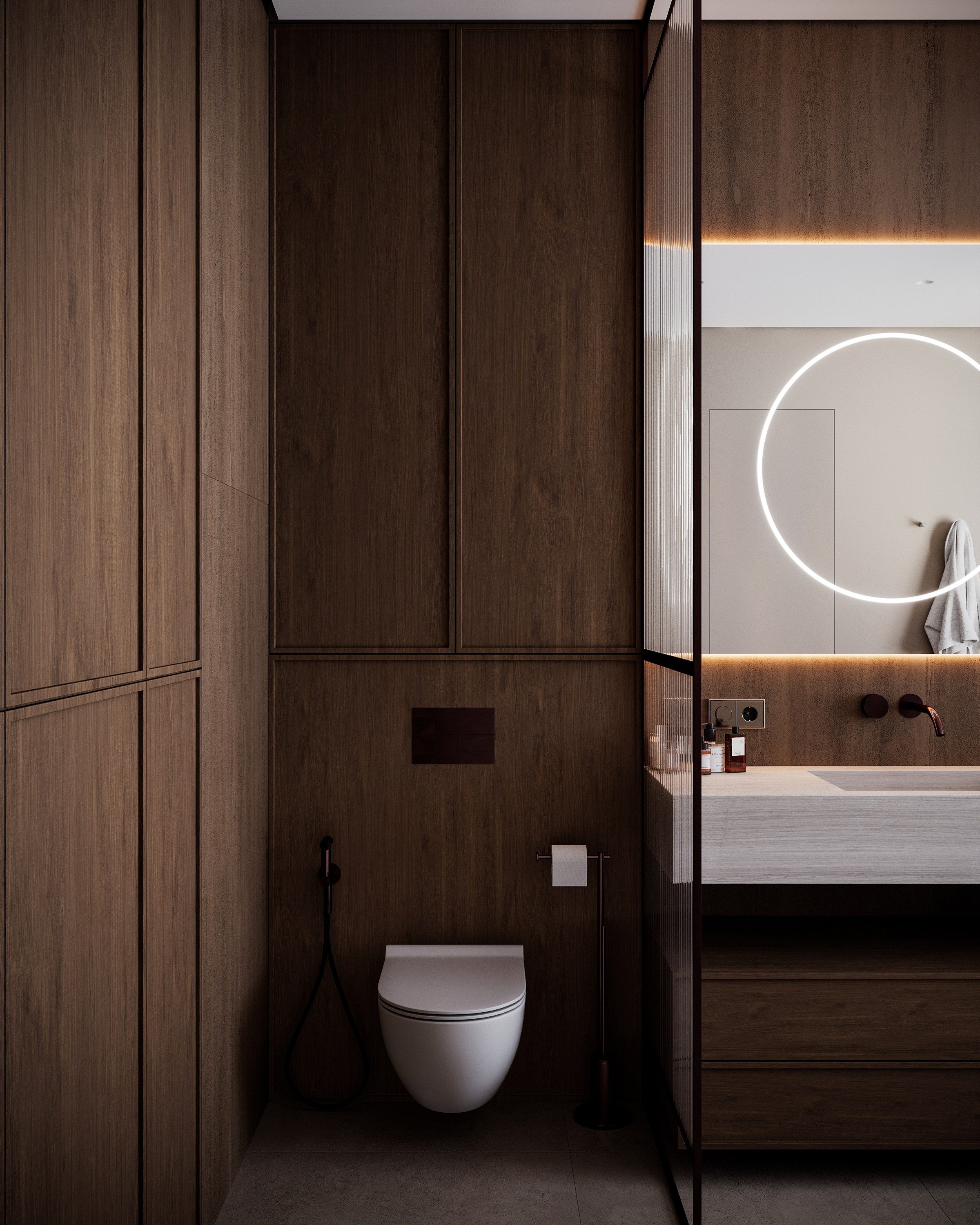 Country house | Bathroom. 3D визуализация интерьеров — Ирина