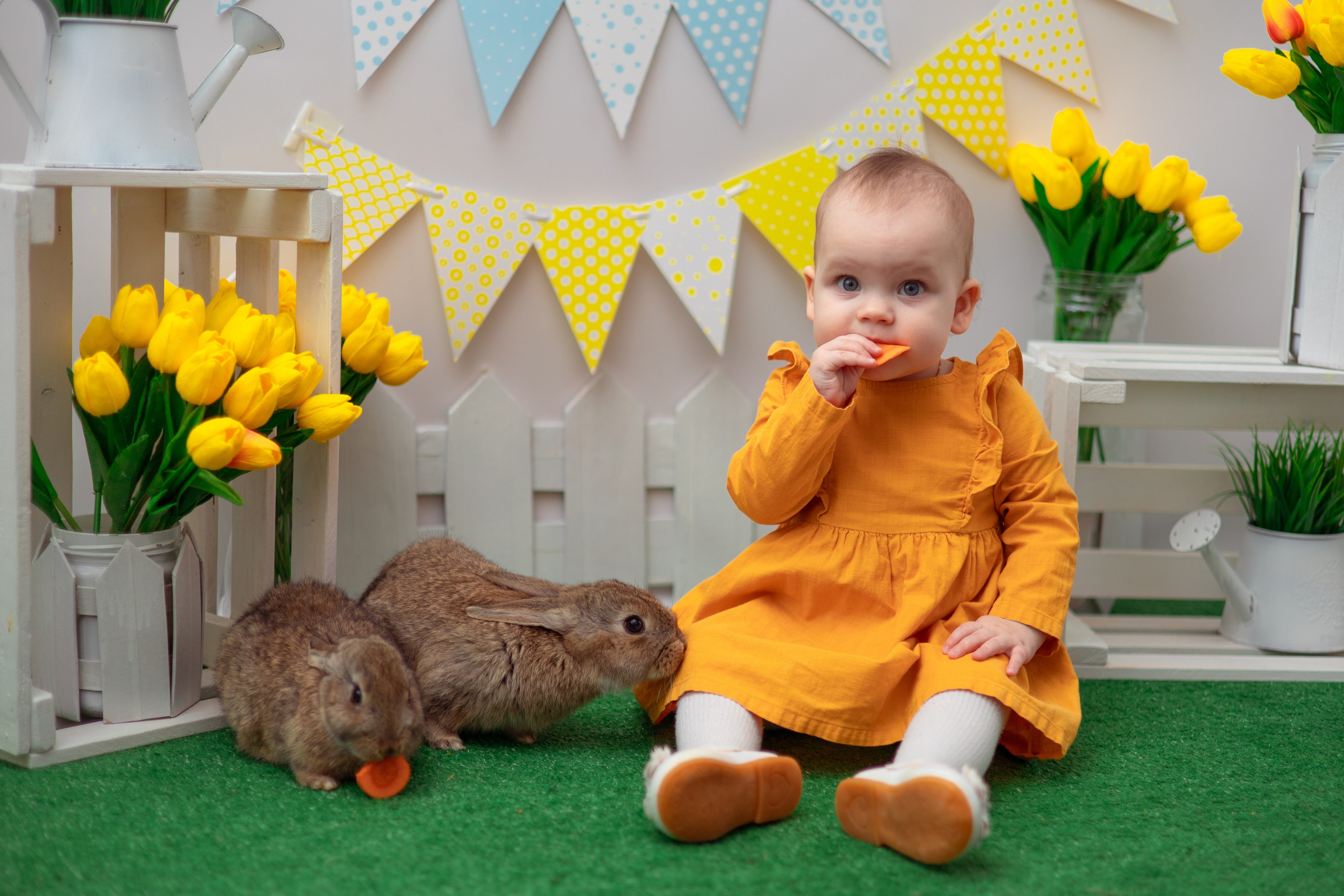 Вероника кролики. Семейный и детский фотограф в Михайловке Татьяна Лестьева