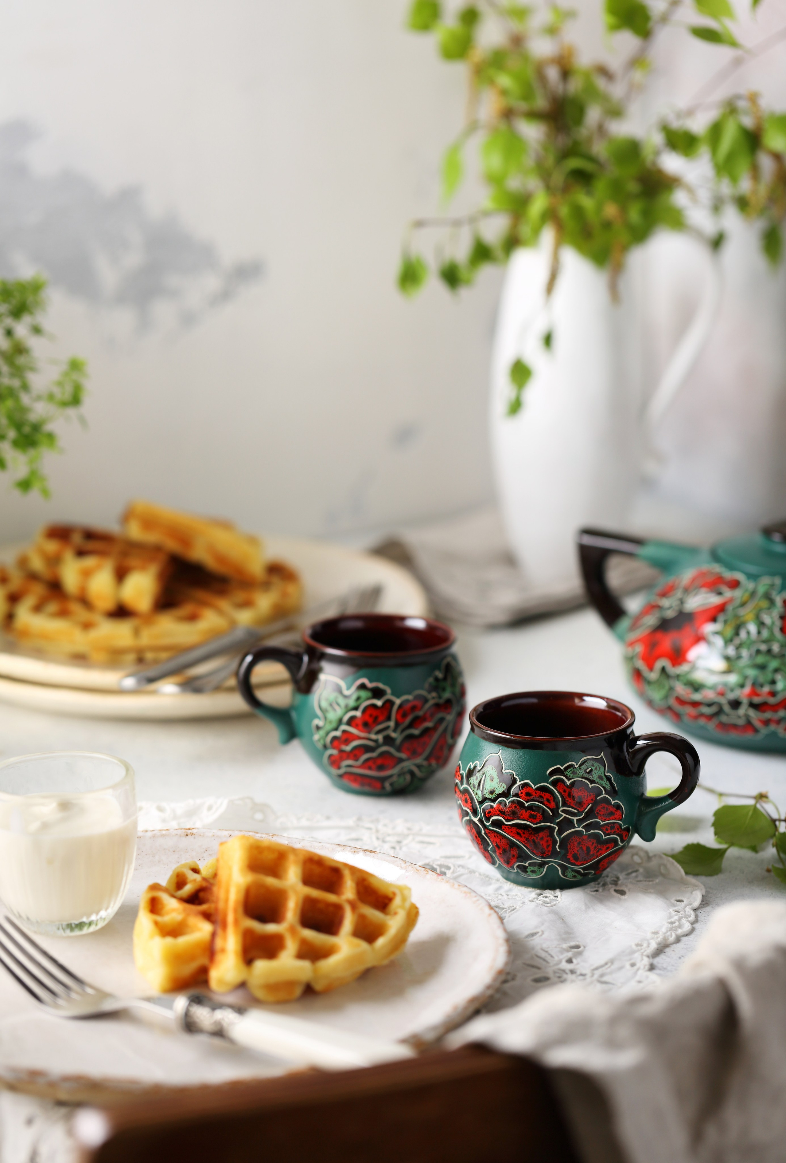 Посуда для чая и кофе. Фуд-фотограф Оксана Голева