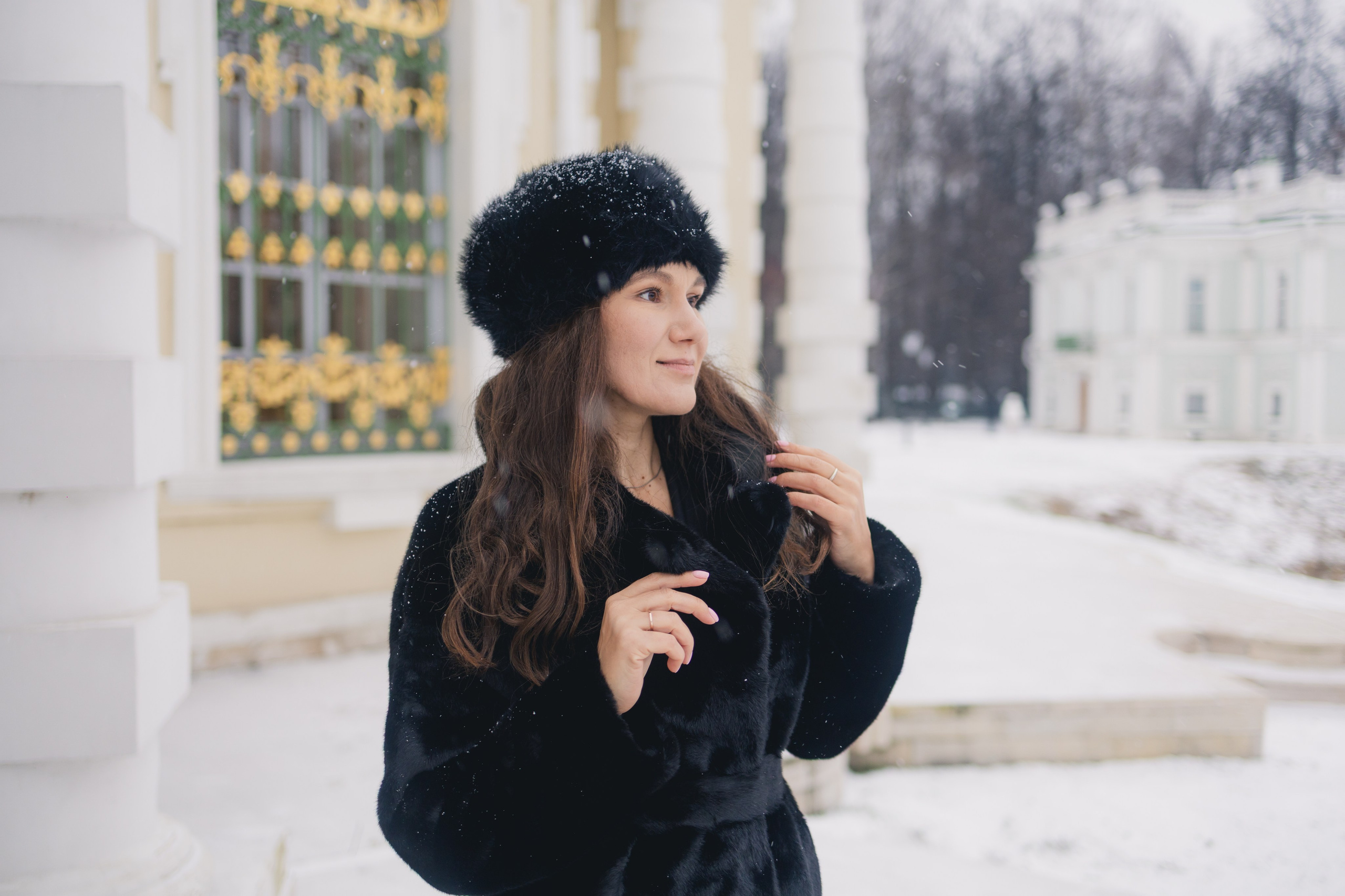 Прогулочная фотосессия с Татьяной в усадьбе Кусково