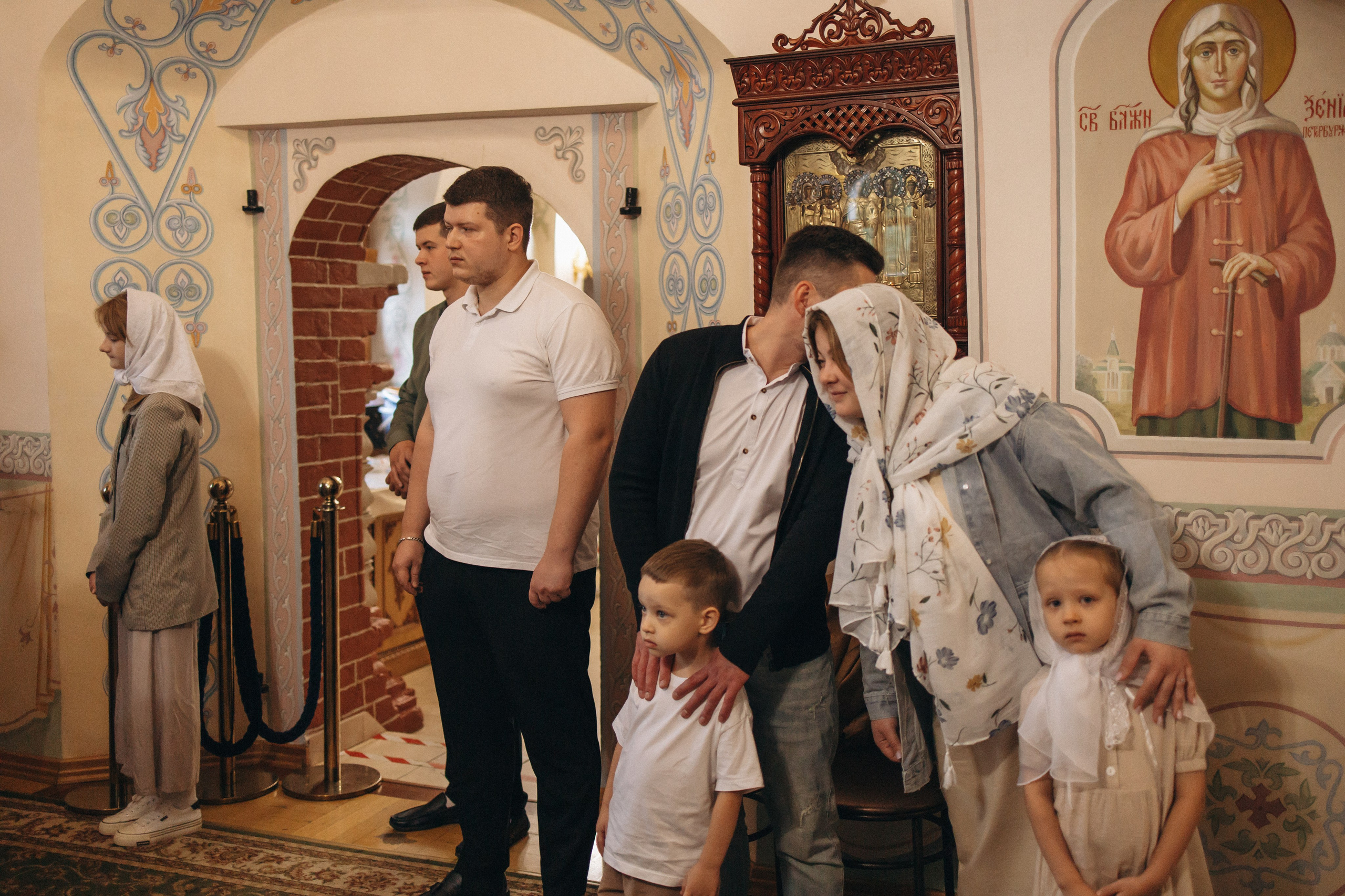 Крещение Мии. Семейный фотограф в Москве Аникина Наталья
