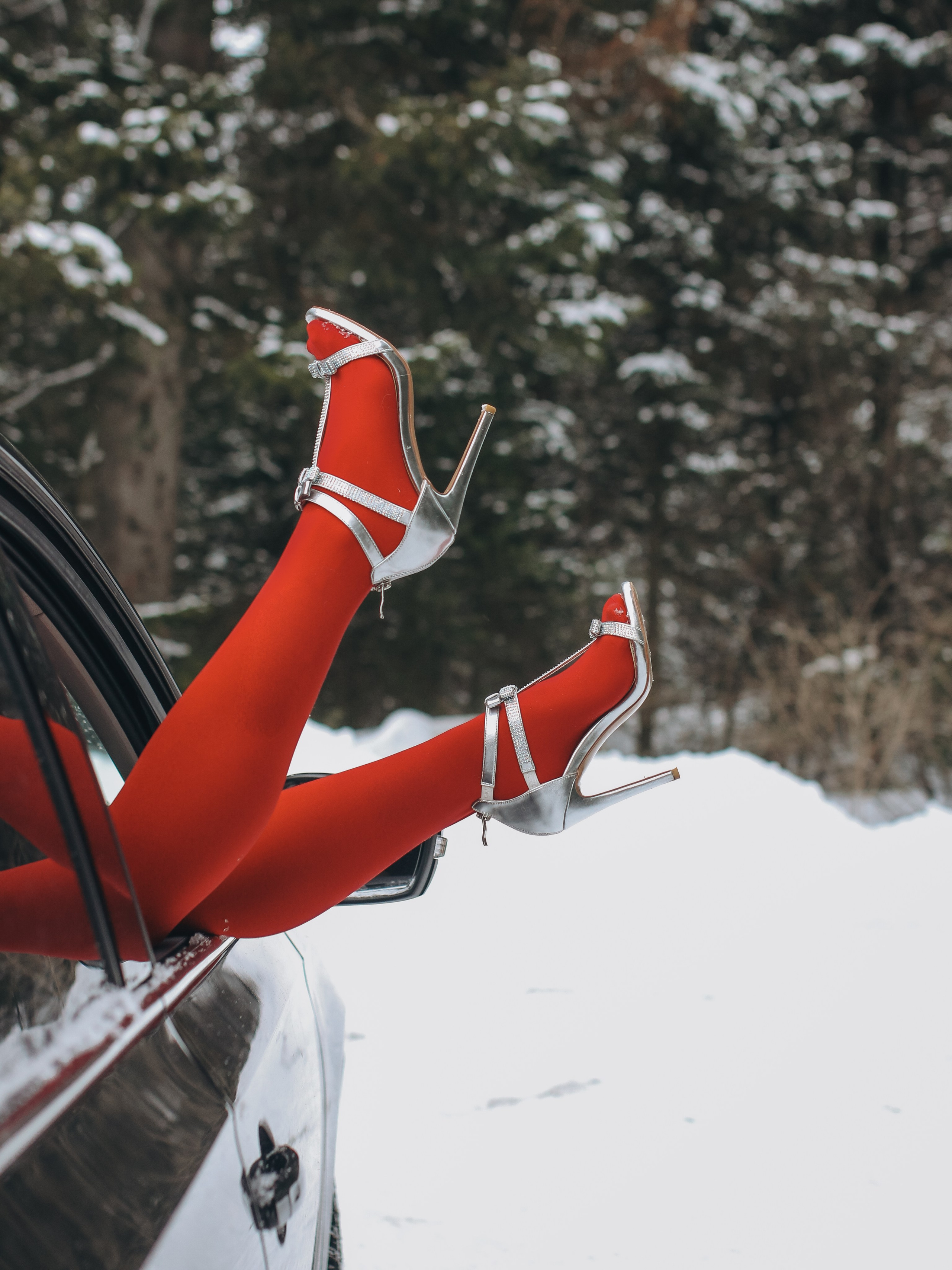 Лес зима. Семейный фотограф в Кемерово Мария Дорожко