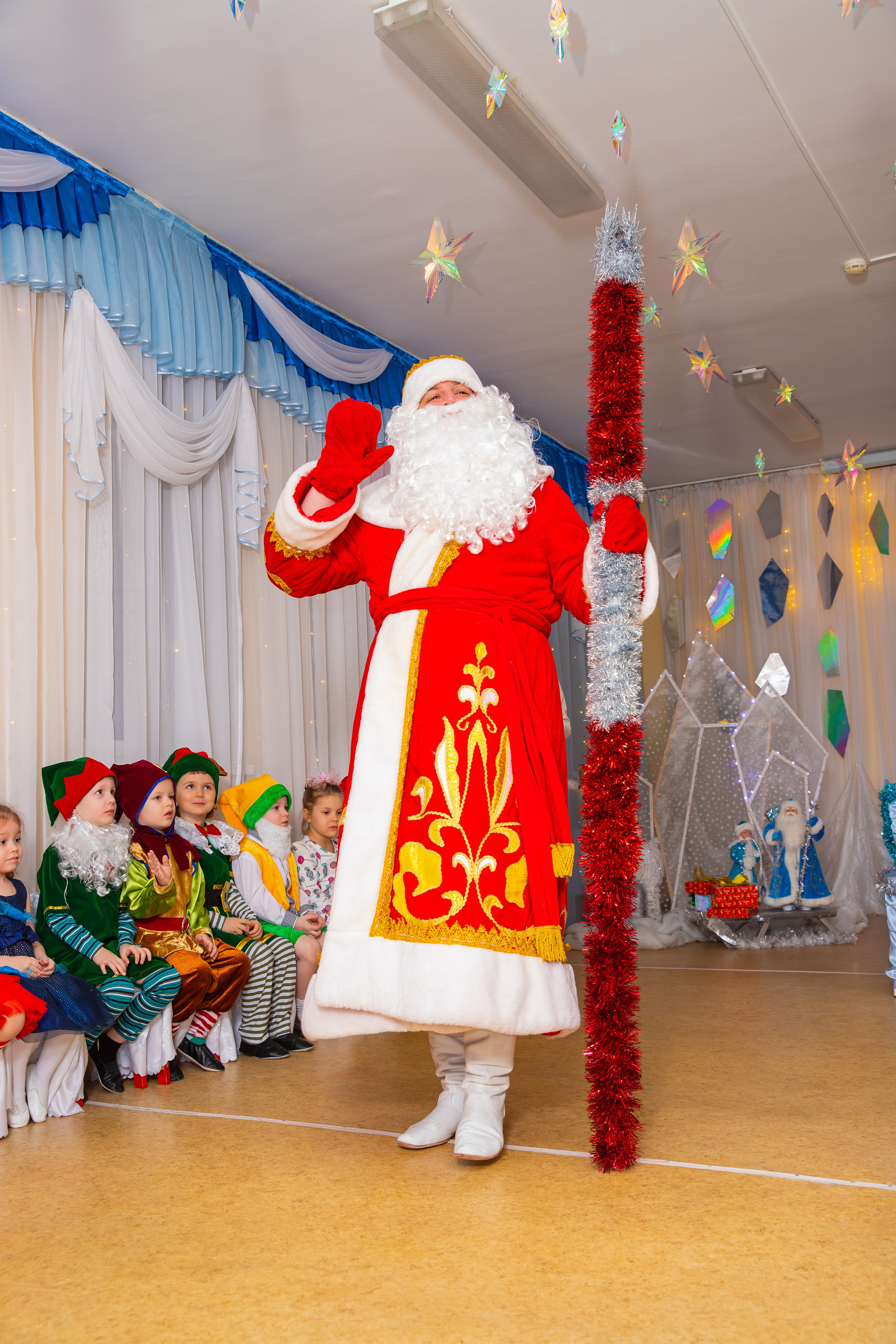 Новогодний утренник детский садик № 21. Фотограф Александр Поздняков  Новосибирск