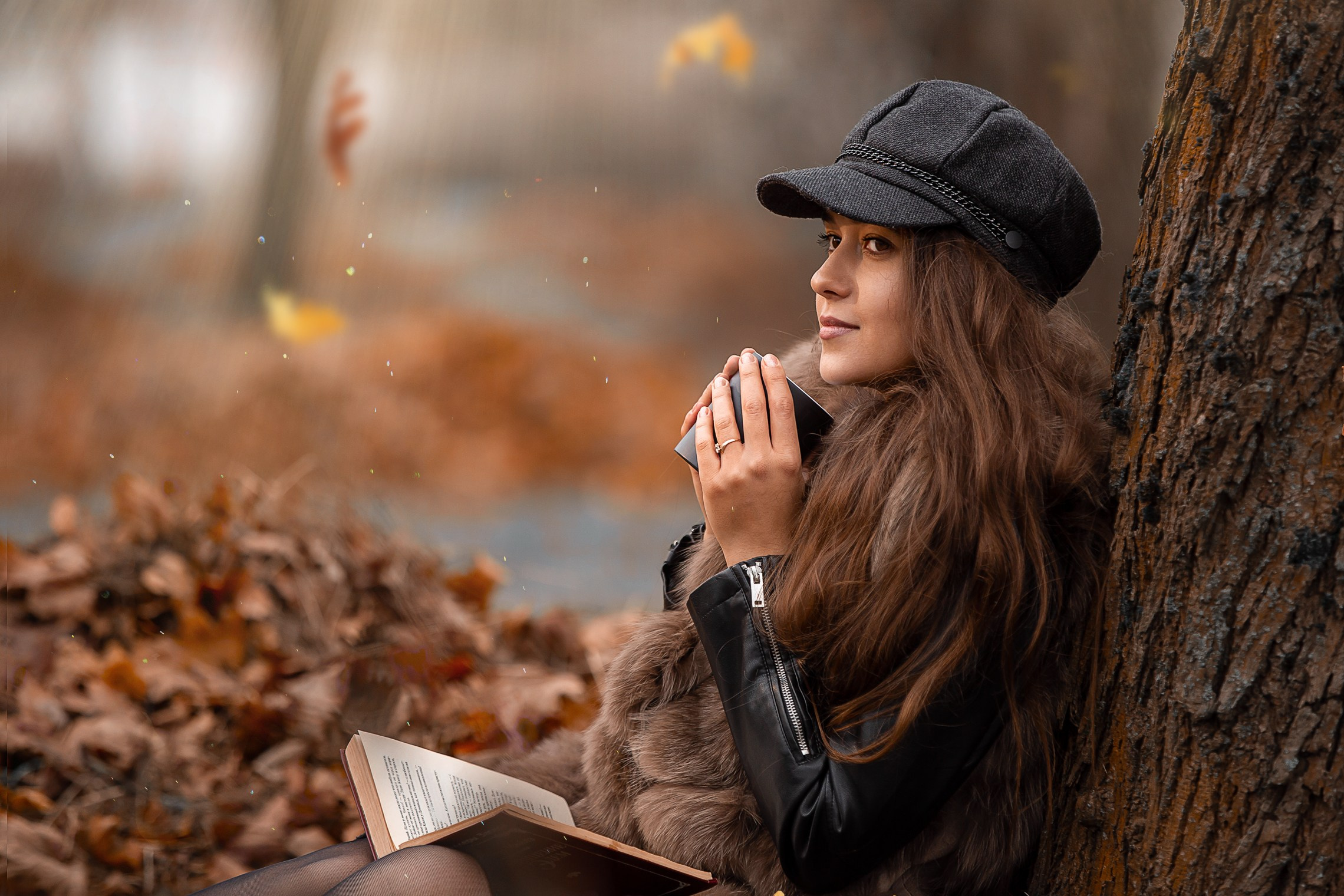 Осенняя фотосессия с девушкой в Барановичах. Свадебный фотограф в Барановичах Вячеслав Шах-Гусейнов, фотошкола