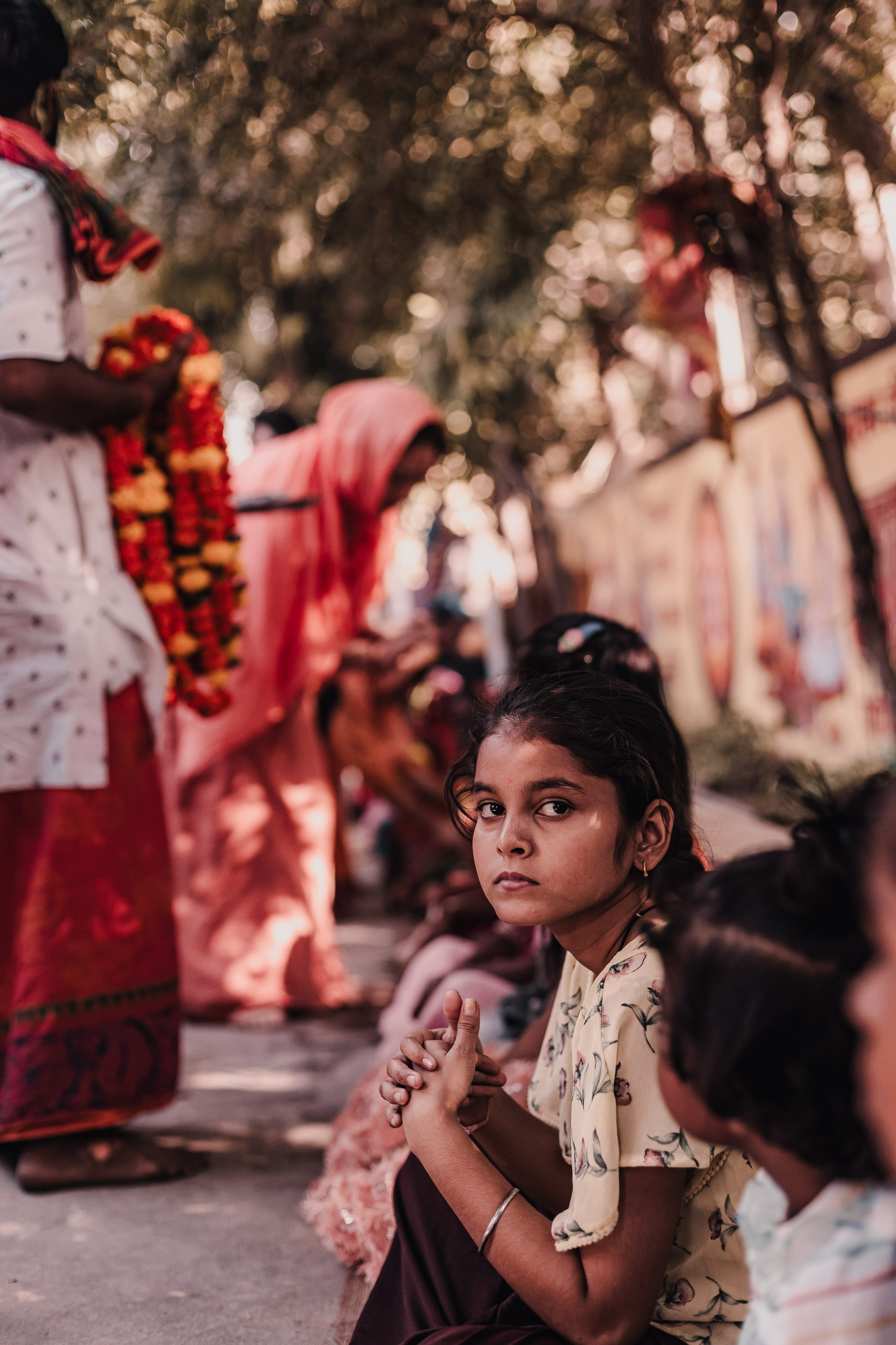 Navaratri yajna at Devraha Baba Ji ashram. Мариам Багдасарян