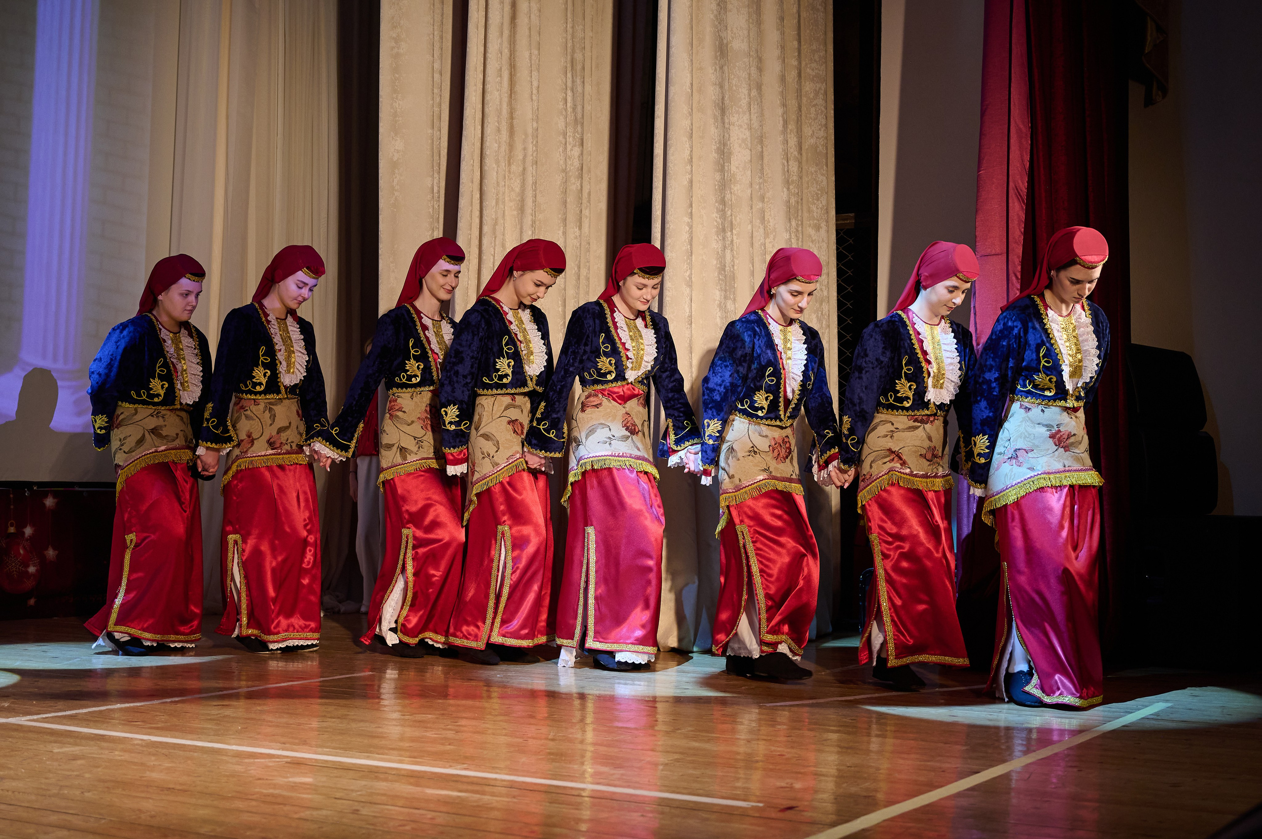 Новогодний концерт. Жизнь курорта Кабардинка в фотографиях