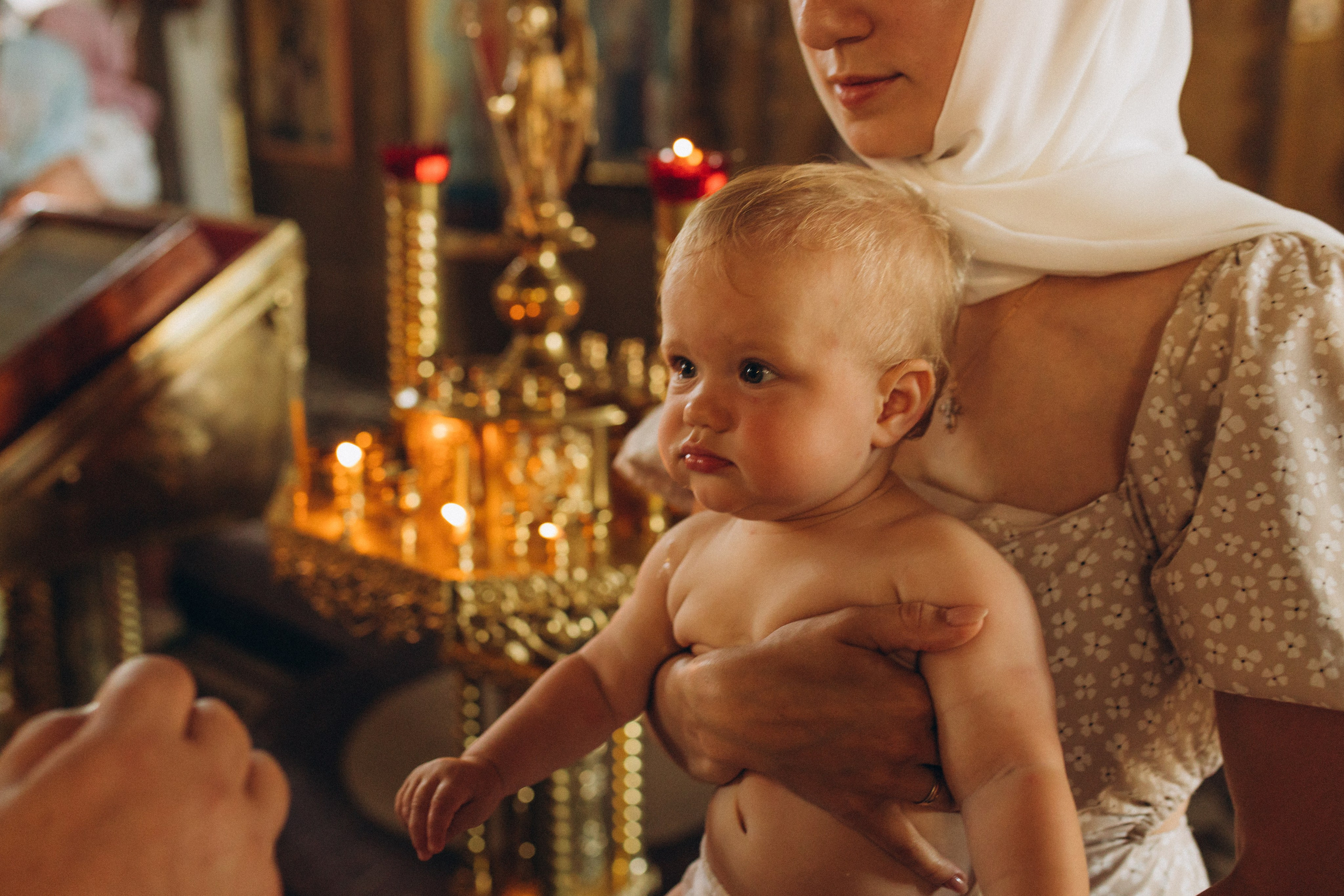 Крещение Марии. Семейный фотограф в Обнинске