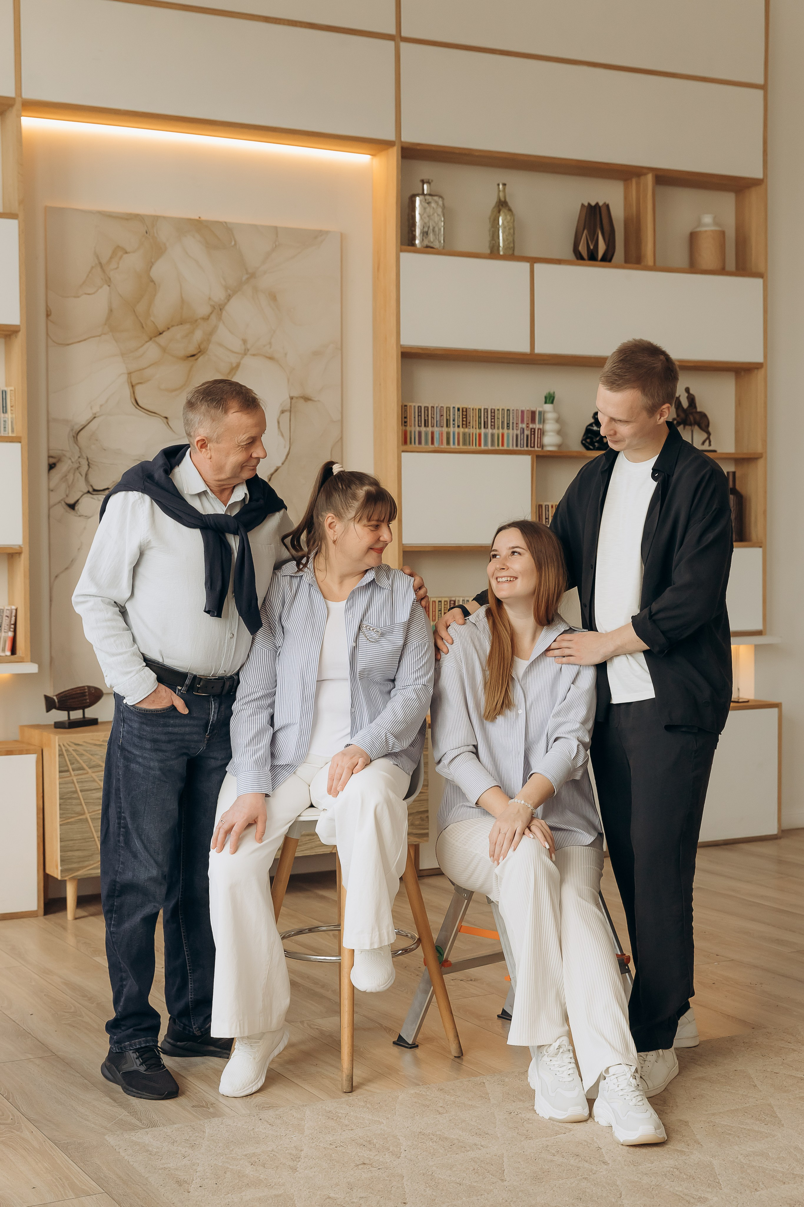 В интерьерной студии. Детский и семейный фотограф в Москве Светлана Поваляева