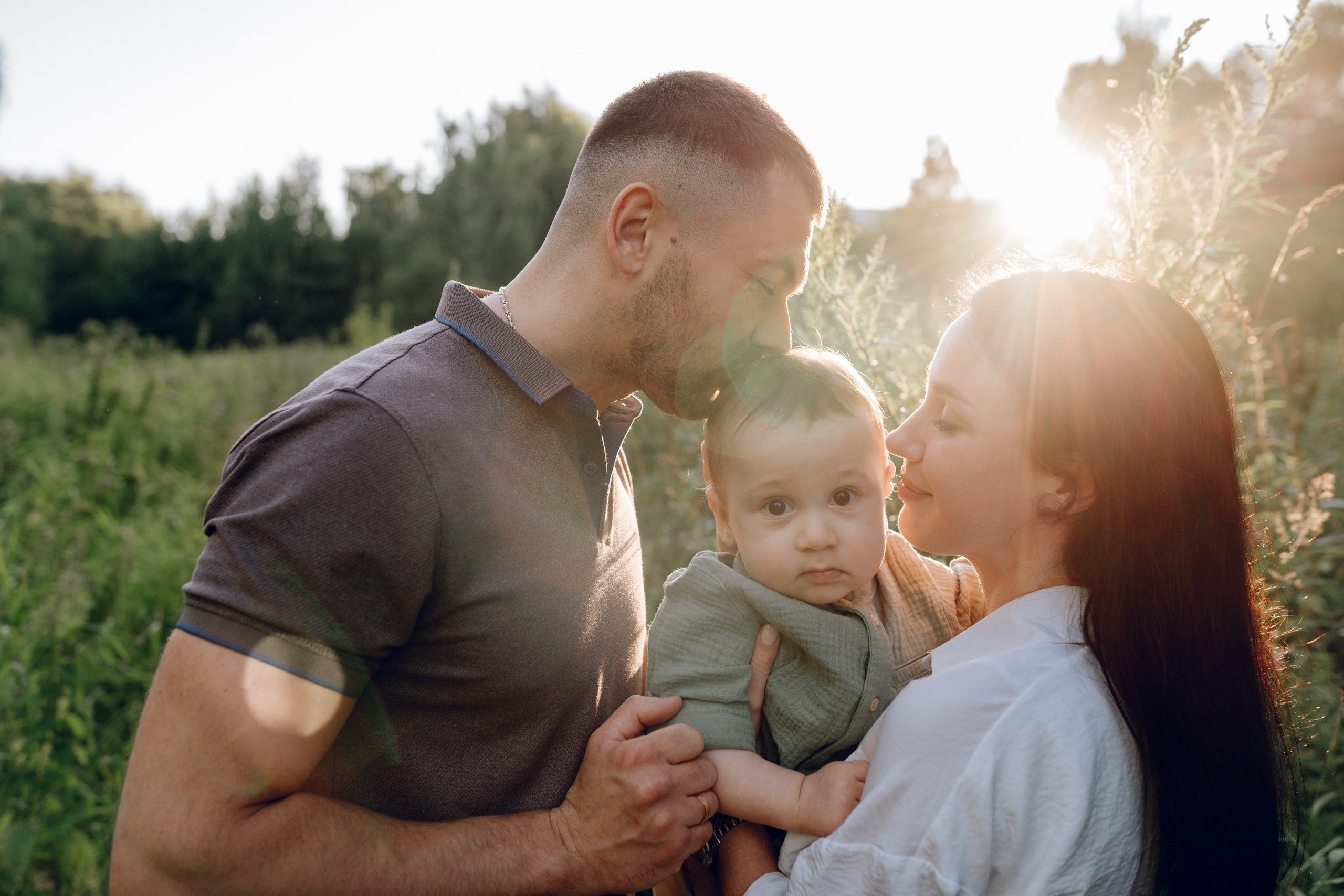 Марина, Эдуард и Мирон. Семейный фотограф в Москве Лилия Лебедева