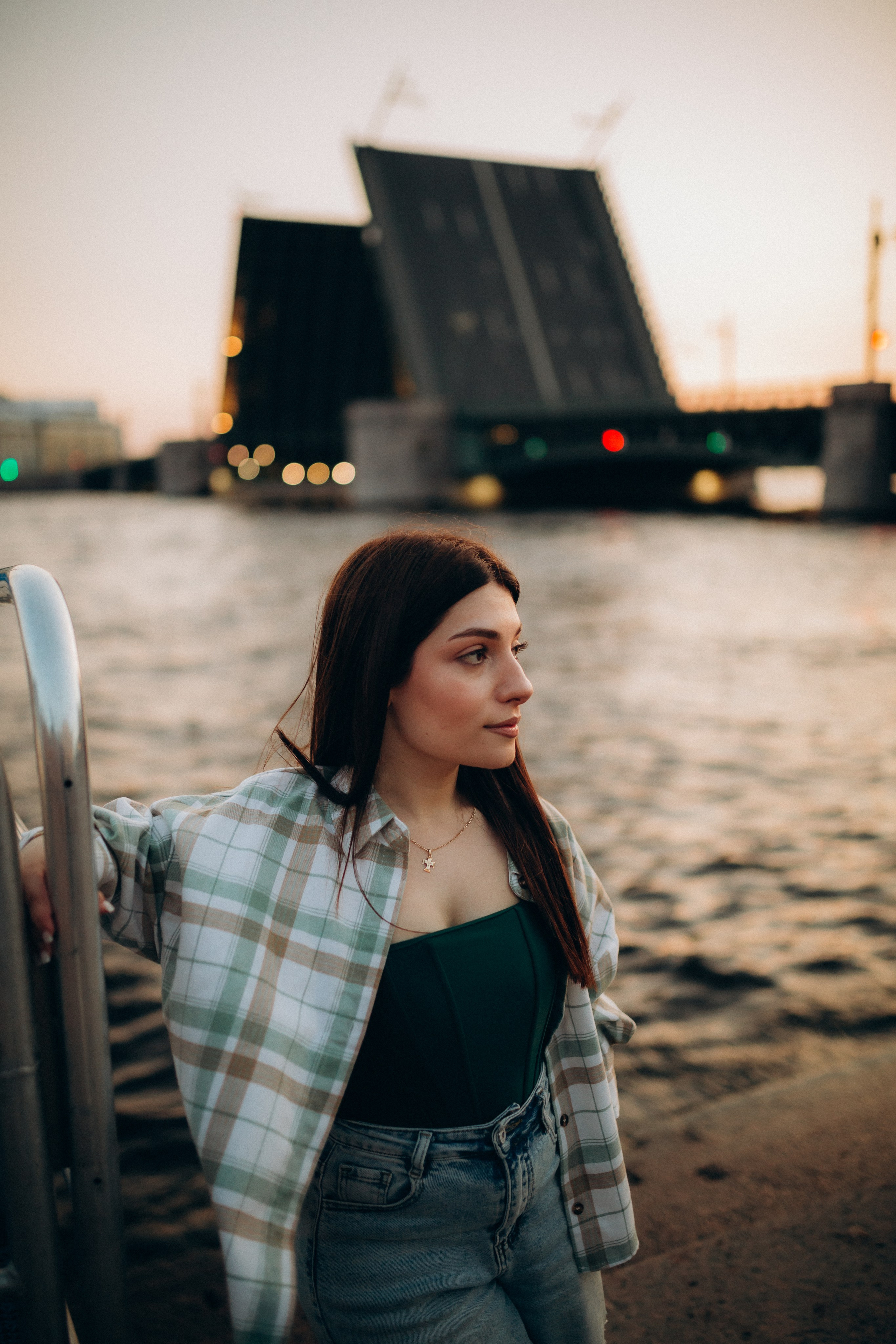 Фотосессия с разводными мостами. Фотограф Санкт-Петербург Князева Елизавета