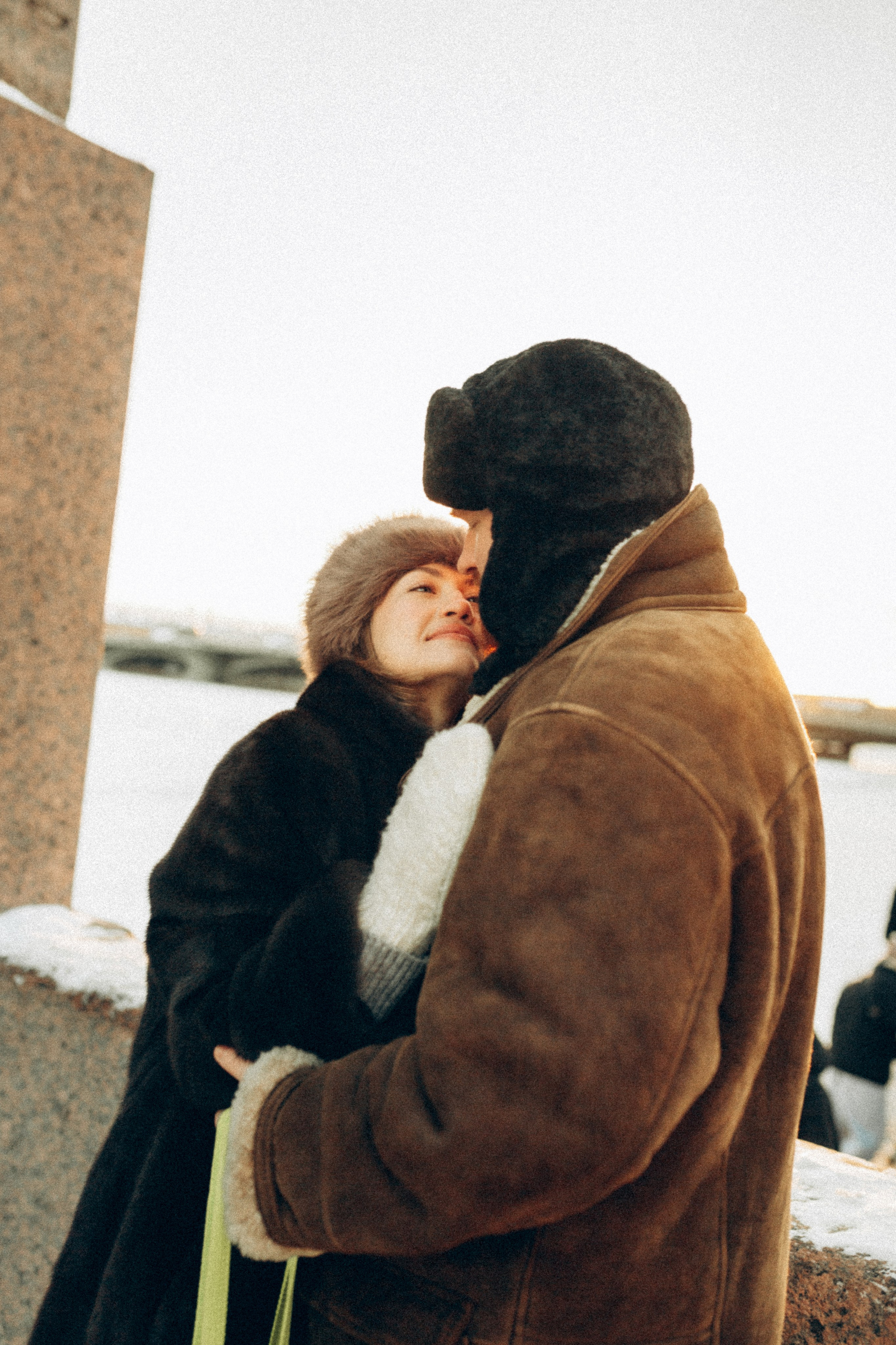 LoveStory зимняя. Фотограф Санкт-Петербург Князева Елизавета
