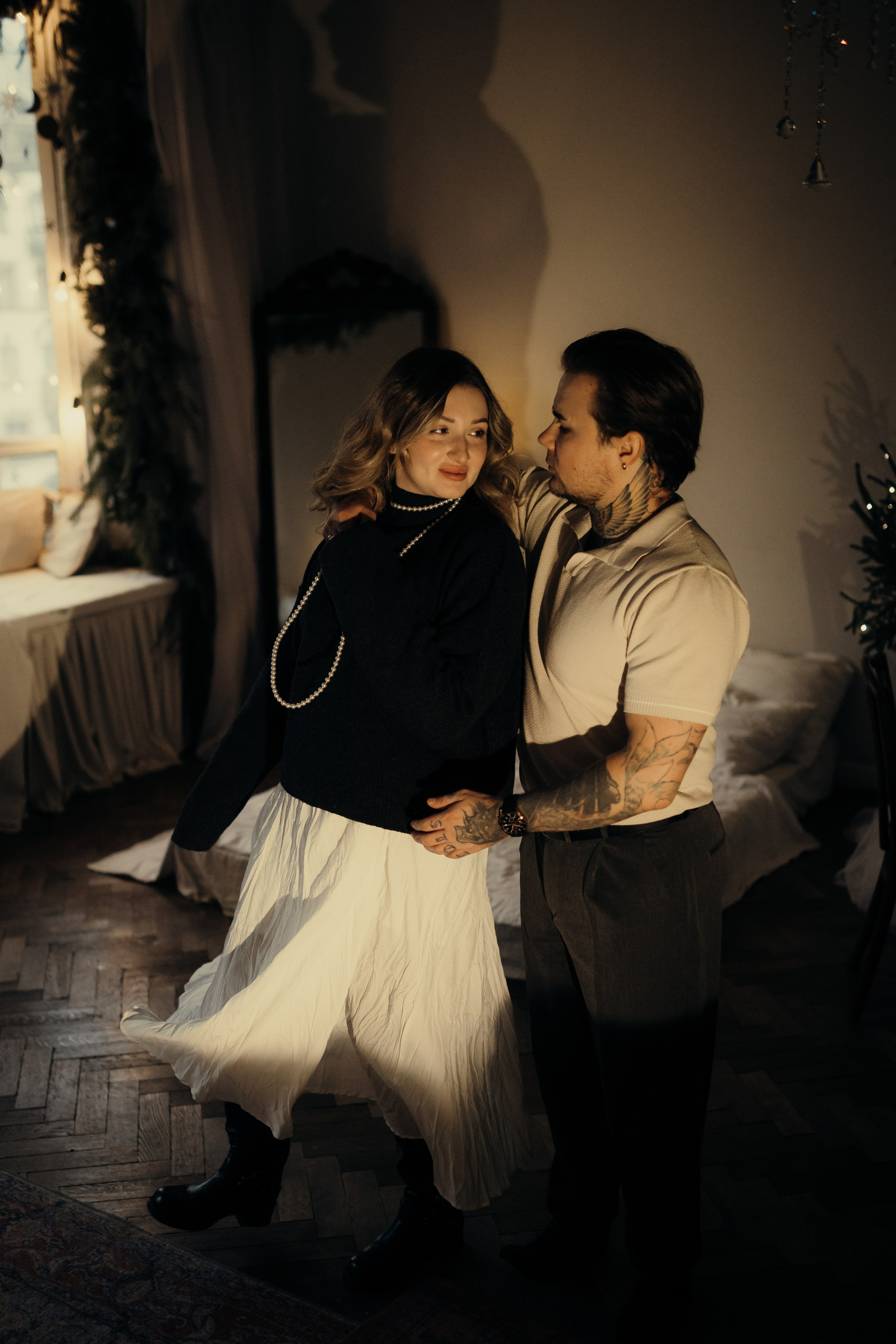 Новогодняя LoveStory. Фотограф Санкт-Петербург Князева Елизавета