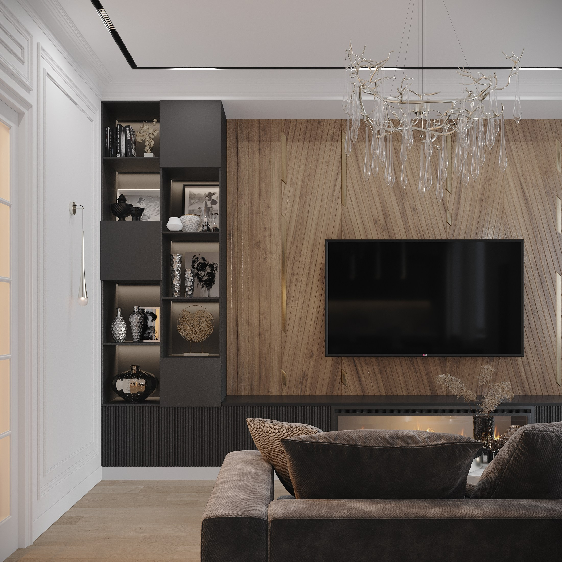 Визуализация квартиры для девушки-фотографа. Студия 3d визуализации Arcviz