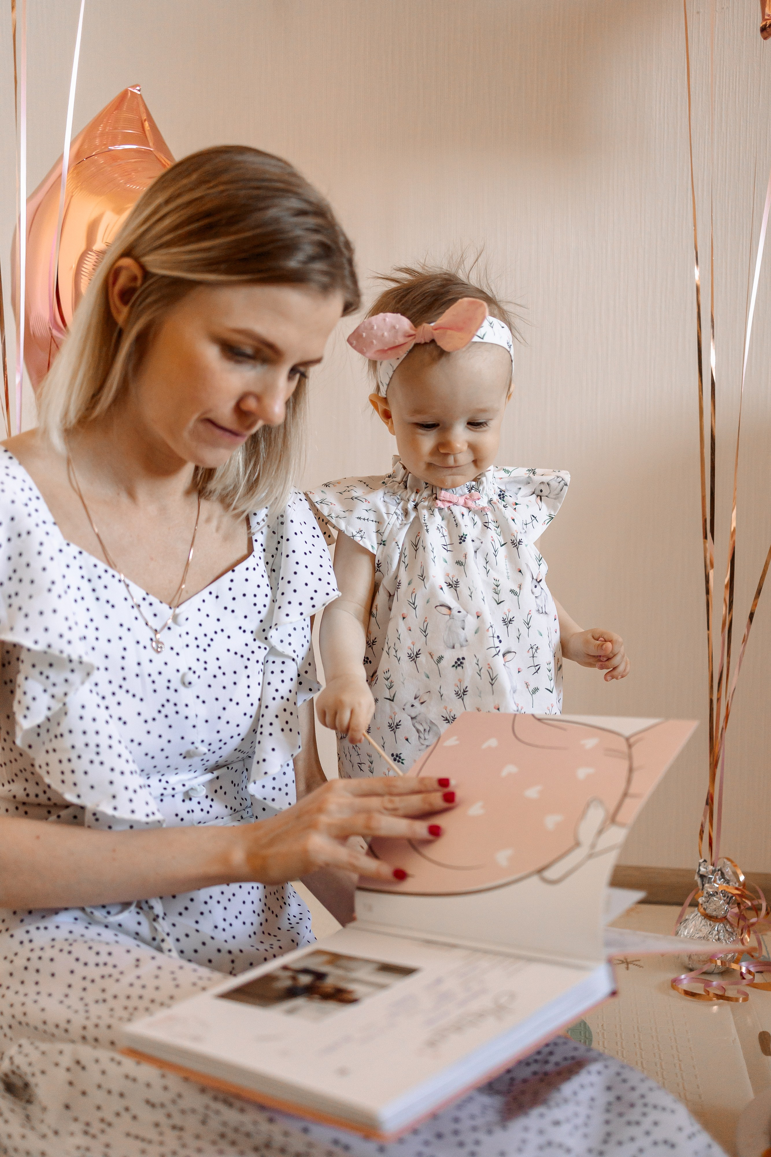 Первый день рождения малышки. Семейный Фотограф в Москве Евгения Симоненко